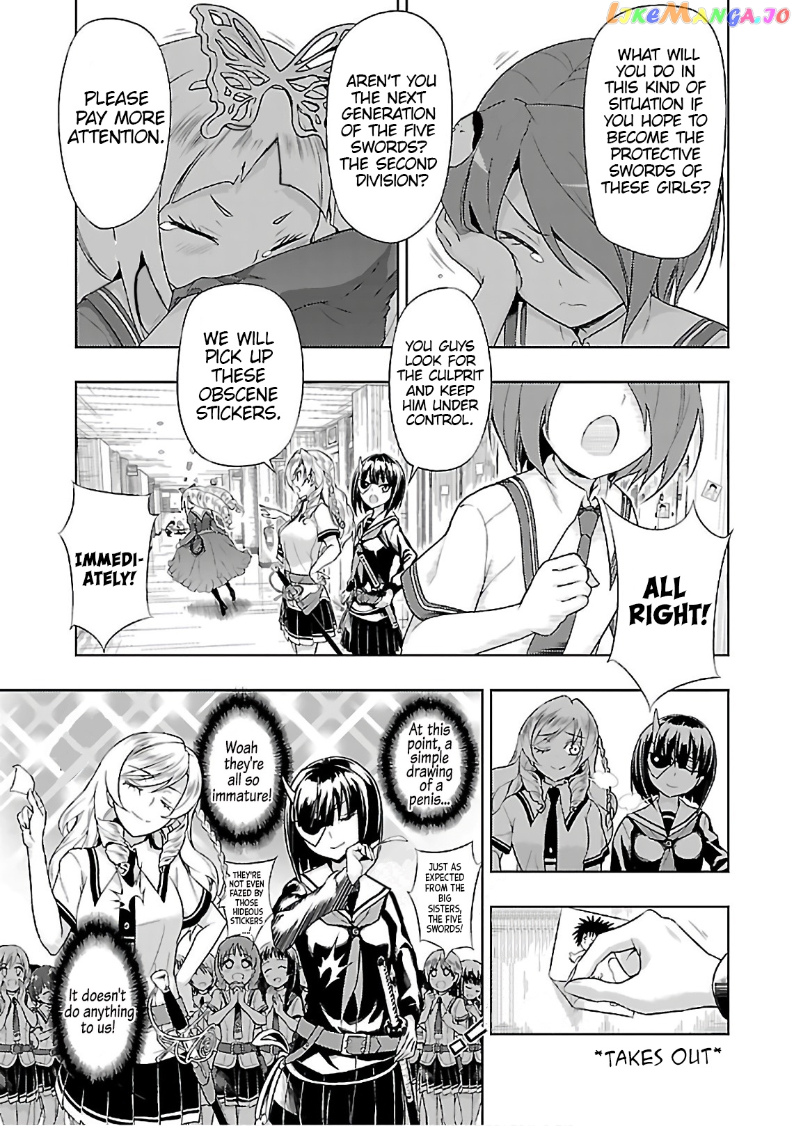 Busou Shoujo Machiavellianism chapter 38 - page 8