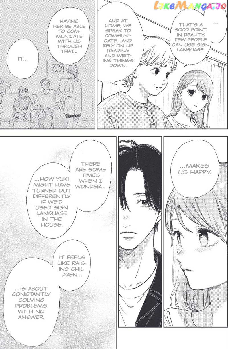 Yubisaki to Renren chapter 30 - page 19