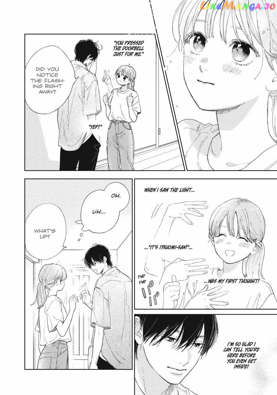 Yubisaki to Renren chapter 39 - page 7