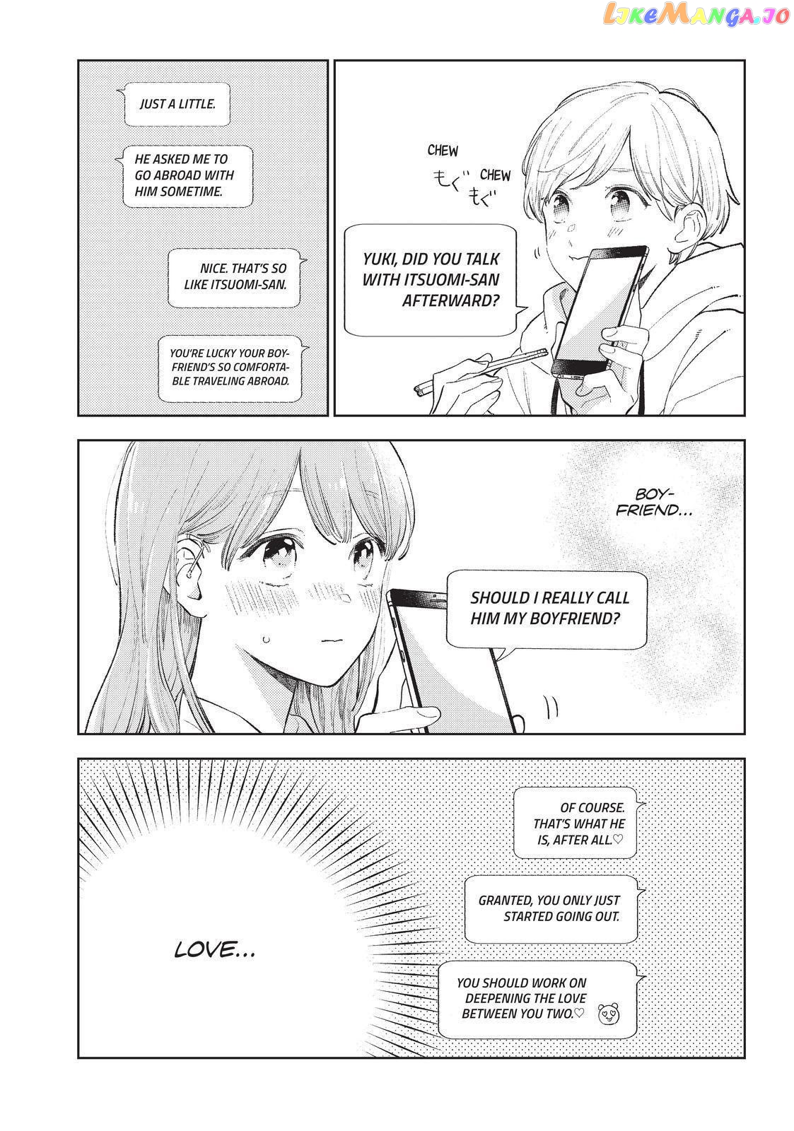 Yubisaki to Renren chapter 11 - page 5