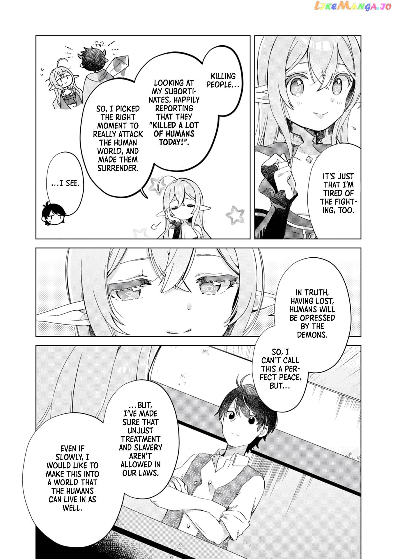 Hara Peko Mao To Horyo Yuusha! Mao Ga Ore No Heya Ni Meshi Wo Gui Ni Kurundaga chapter 1 - page 29