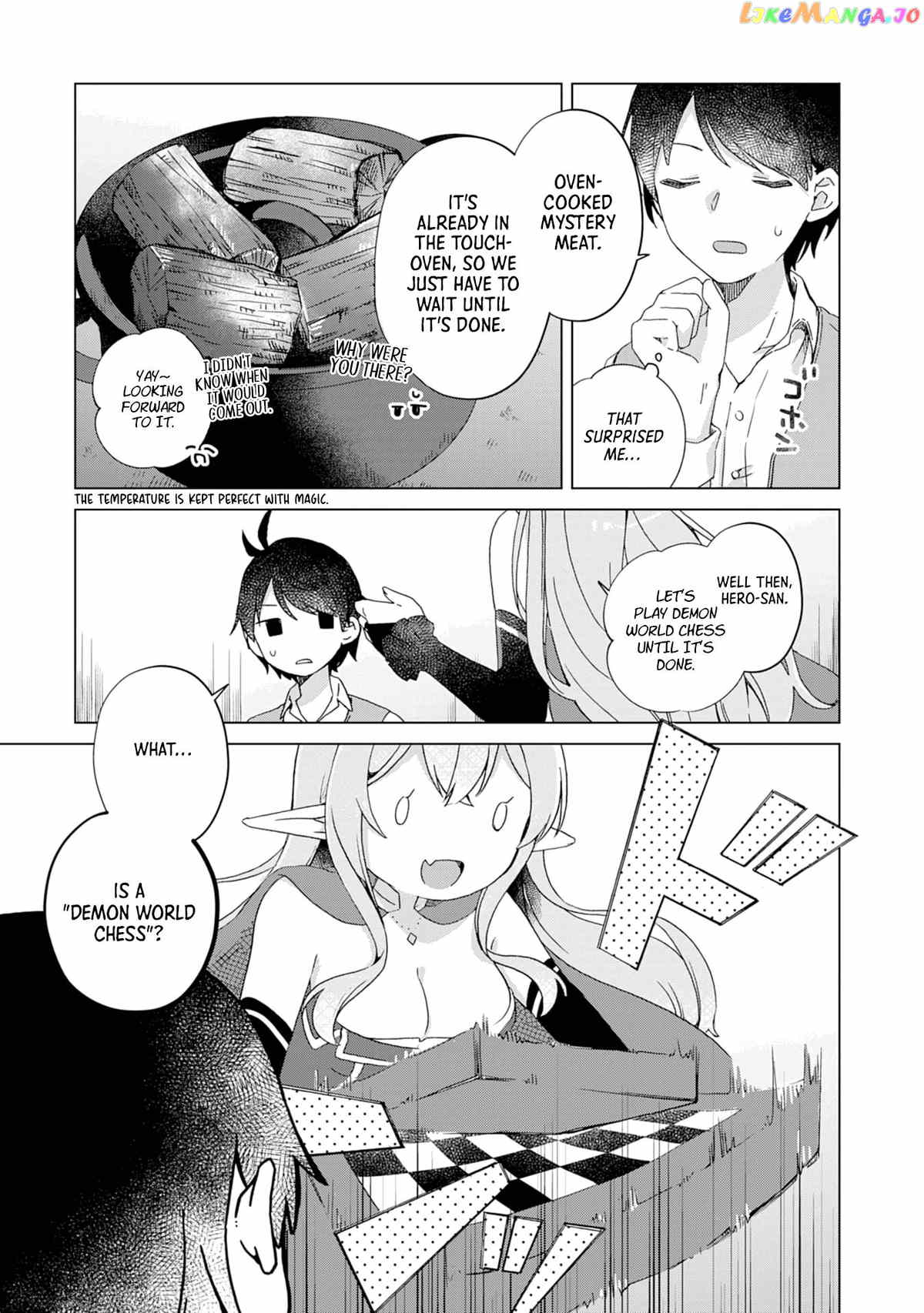 Hara Peko Mao To Horyo Yuusha! Mao Ga Ore No Heya Ni Meshi Wo Gui Ni Kurundaga chapter 2 - page 4