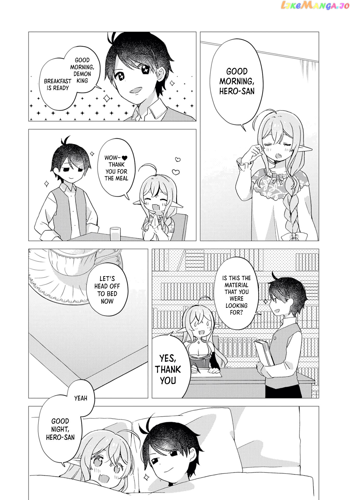 Hara Peko Mao To Horyo Yuusha! Mao Ga Ore No Heya Ni Meshi Wo Gui Ni Kurundaga chapter 3 - page 16