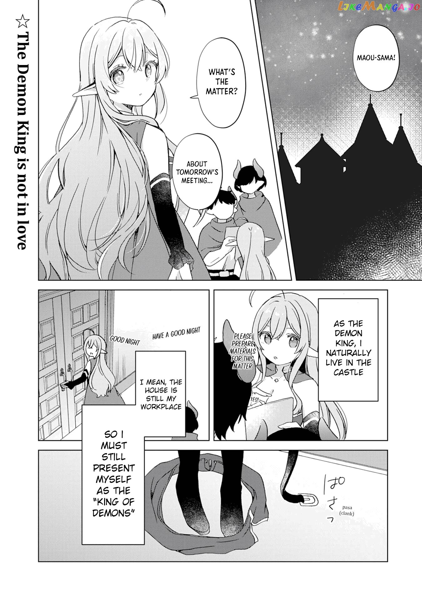 Hara Peko Mao To Horyo Yuusha! Mao Ga Ore No Heya Ni Meshi Wo Gui Ni Kurundaga chapter 3 - page 3