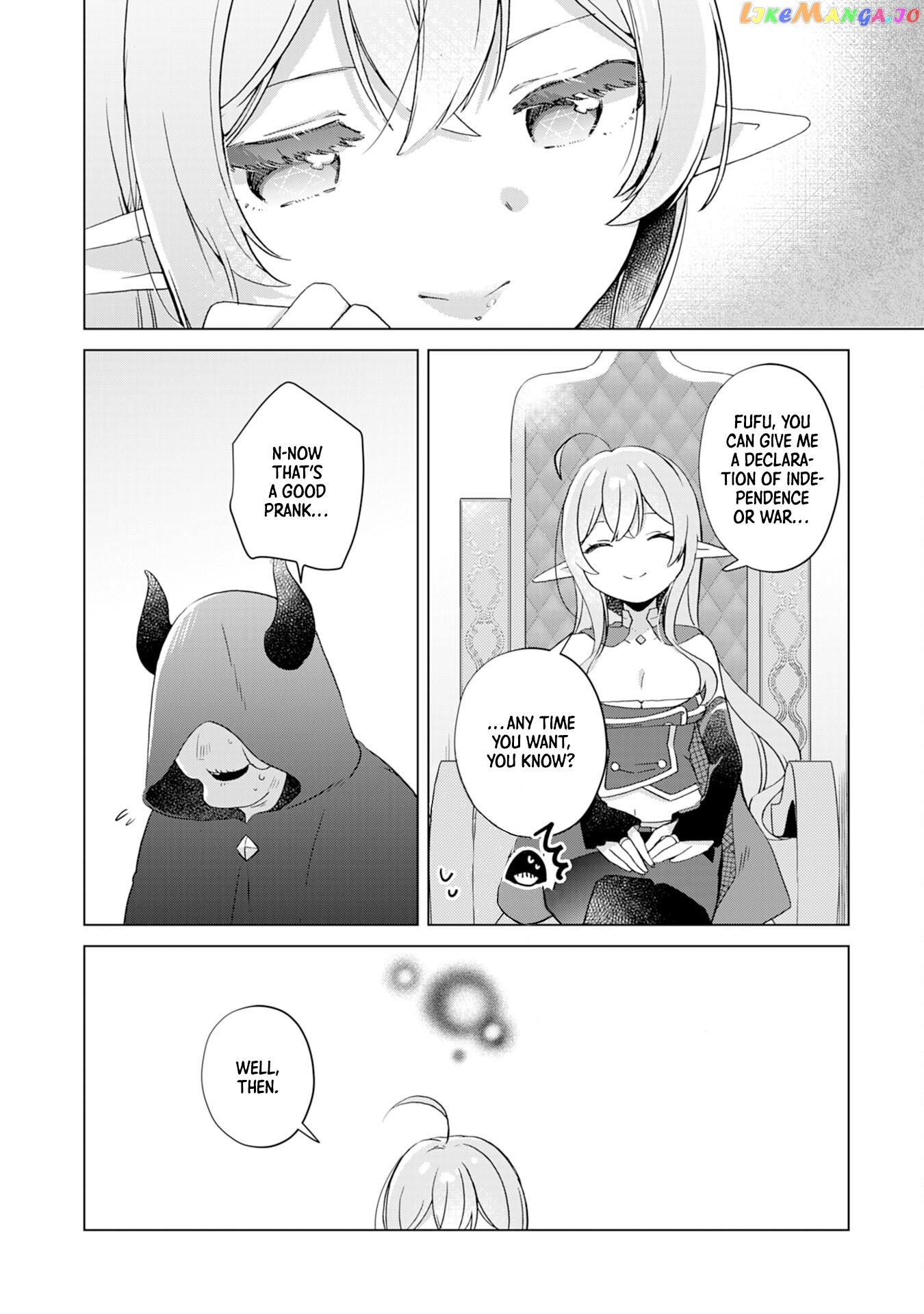 Hara Peko Mao To Horyo Yuusha! Mao Ga Ore No Heya Ni Meshi Wo Gui Ni Kurundaga chapter 4 - page 15