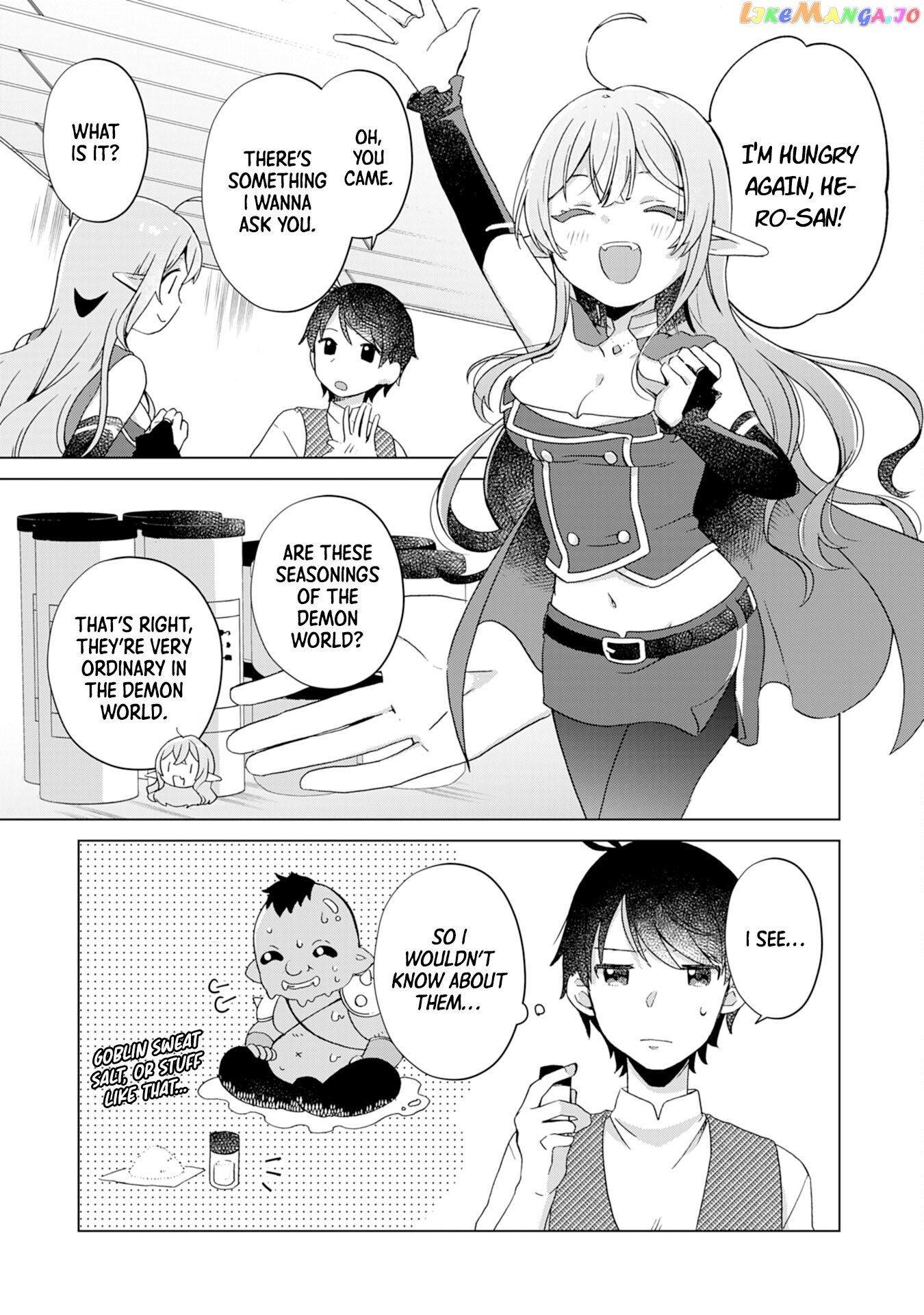 Hara Peko Mao To Horyo Yuusha! Mao Ga Ore No Heya Ni Meshi Wo Gui Ni Kurundaga chapter 4 - page 4