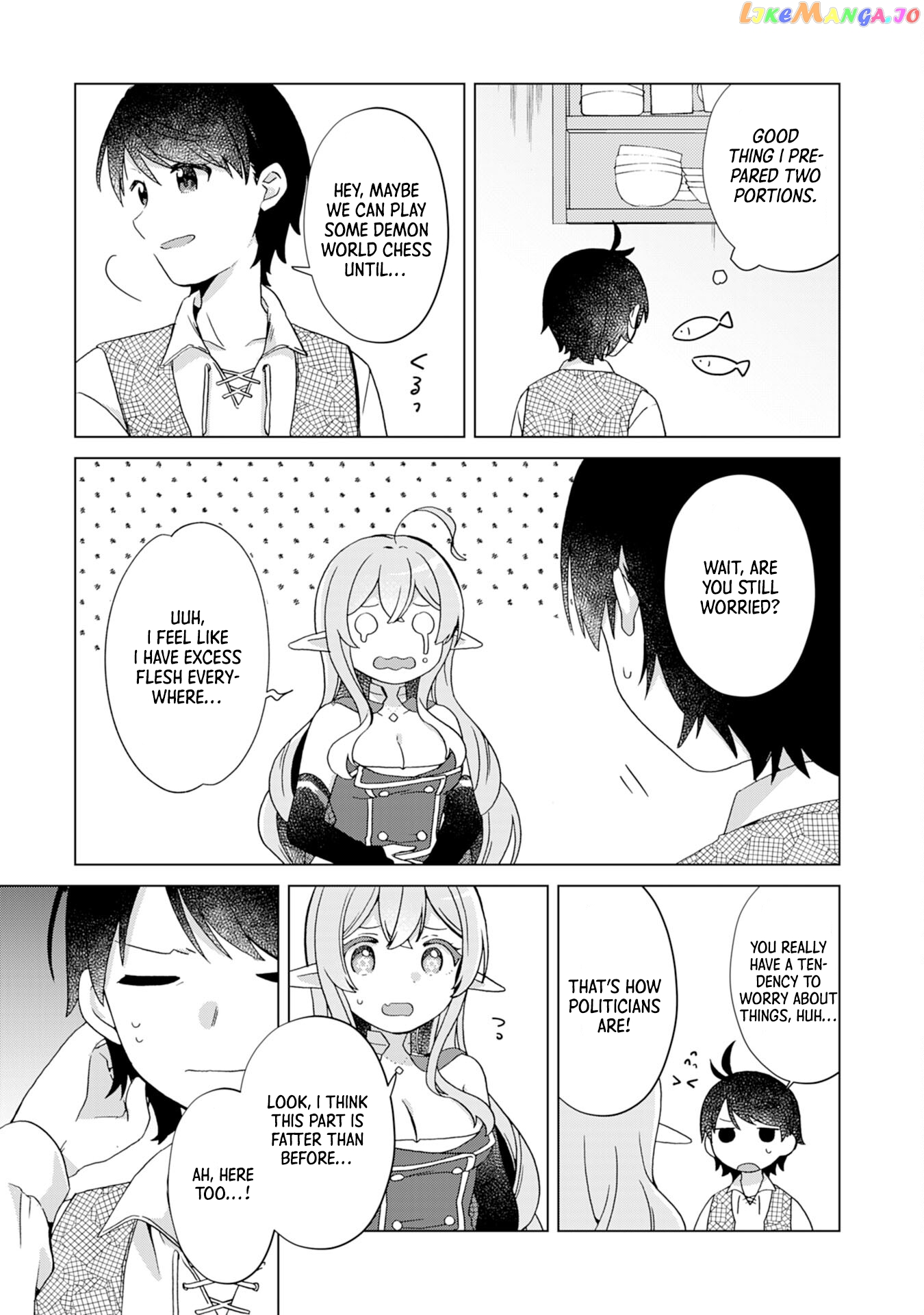 Hara Peko Mao To Horyo Yuusha! Mao Ga Ore No Heya Ni Meshi Wo Gui Ni Kurundaga chapter 5 - page 18