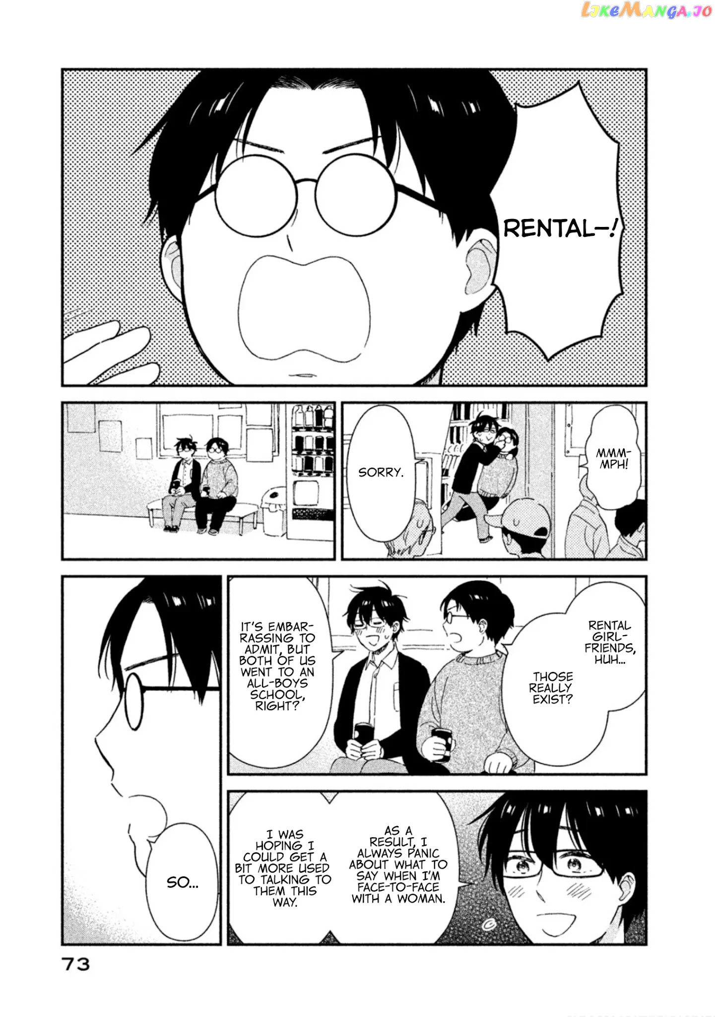 Rental Girlfriend Tsukita-san chapter 13 - page 7