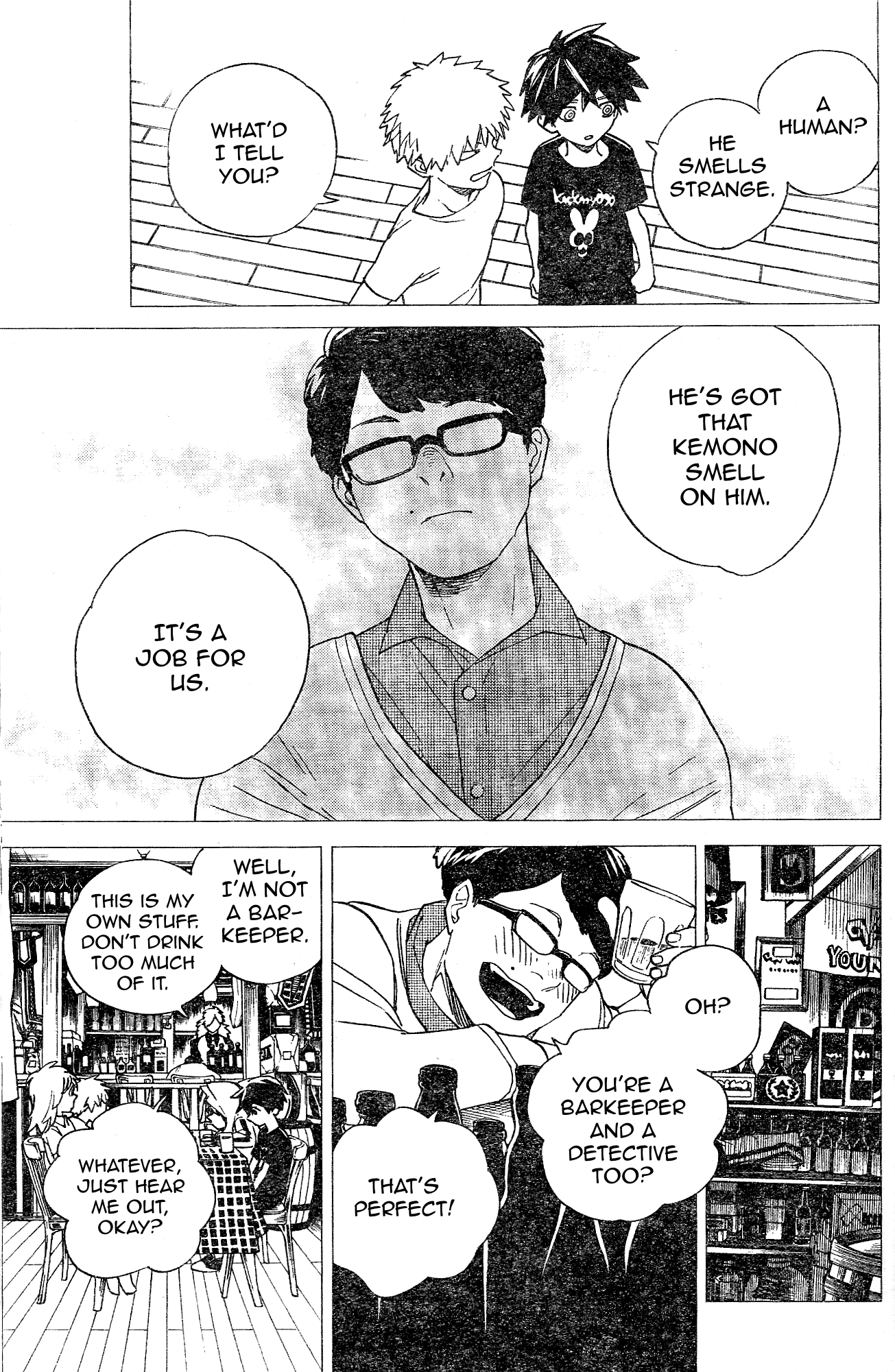 Kemono Jihen chapter 5 - page 13