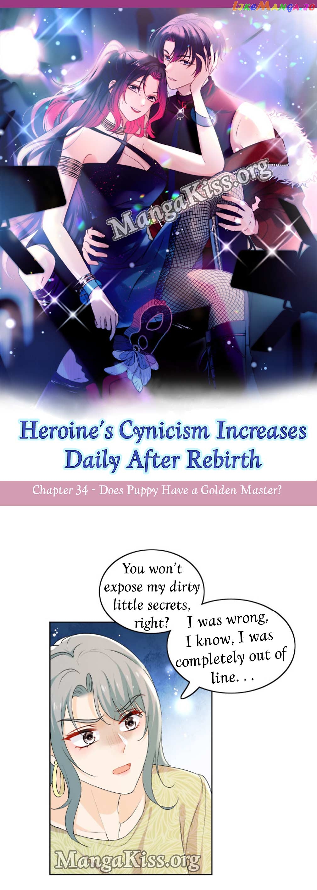 Heroine’s Cynicism Increases Daily After Rebirth Chapter 34 - page 1