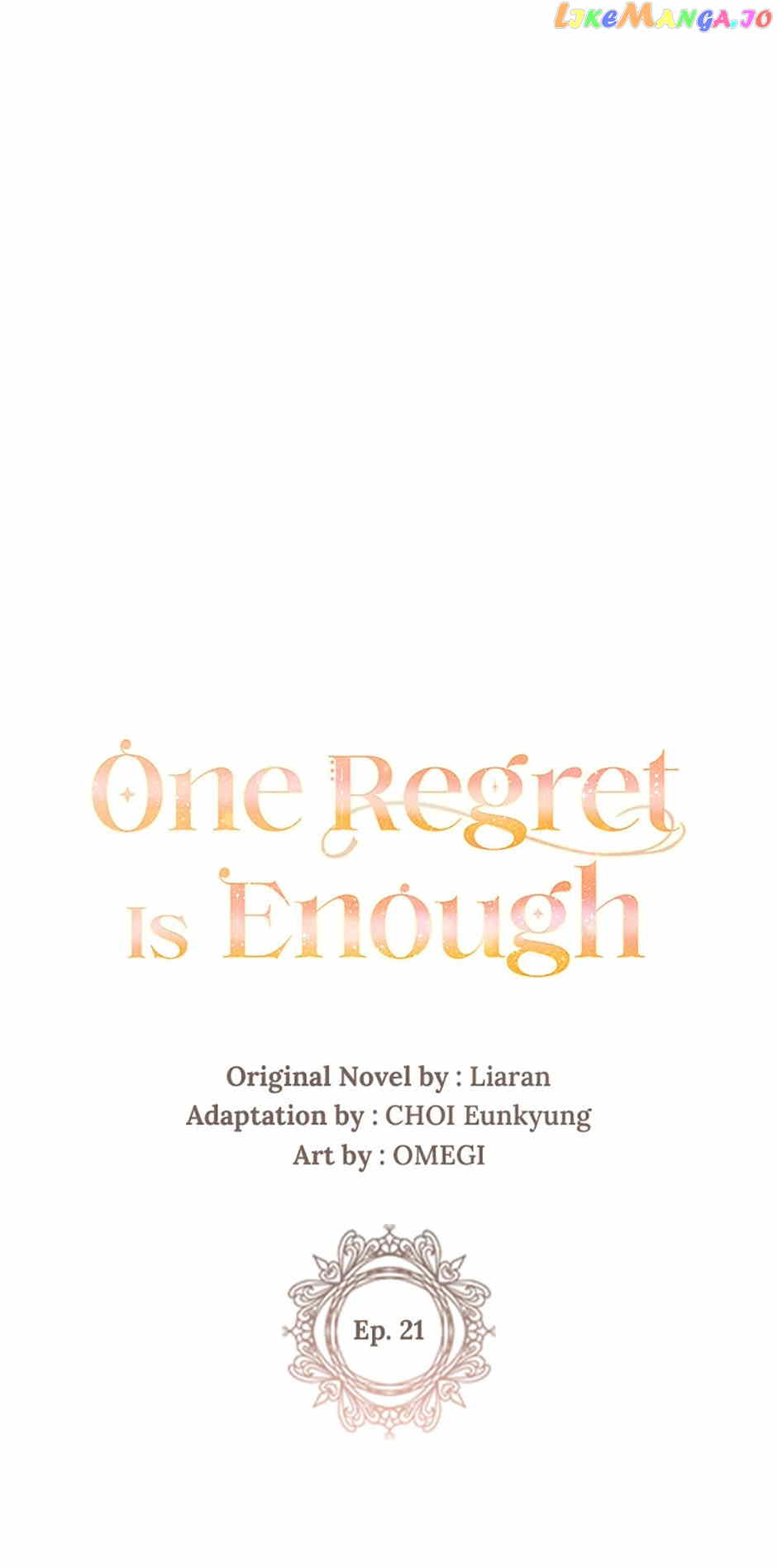 One Regret Is Enough Chapter 21 - page 6