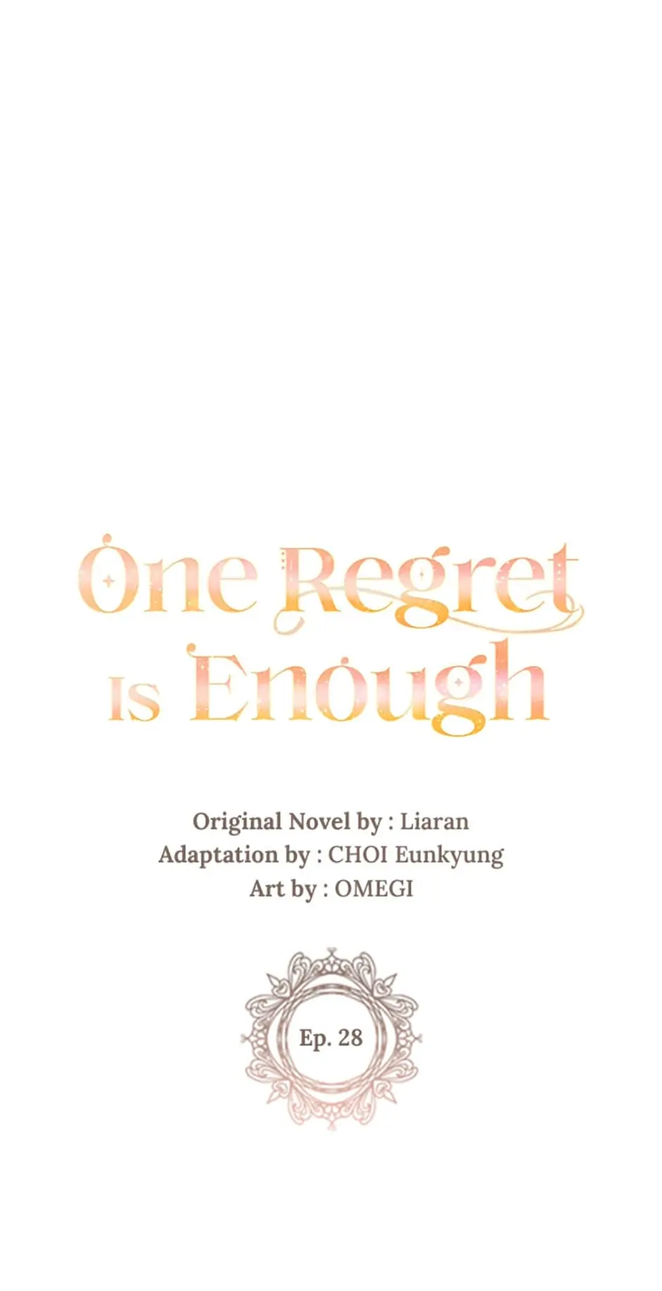 One Regret Is Enough Chapter 28 - page 9