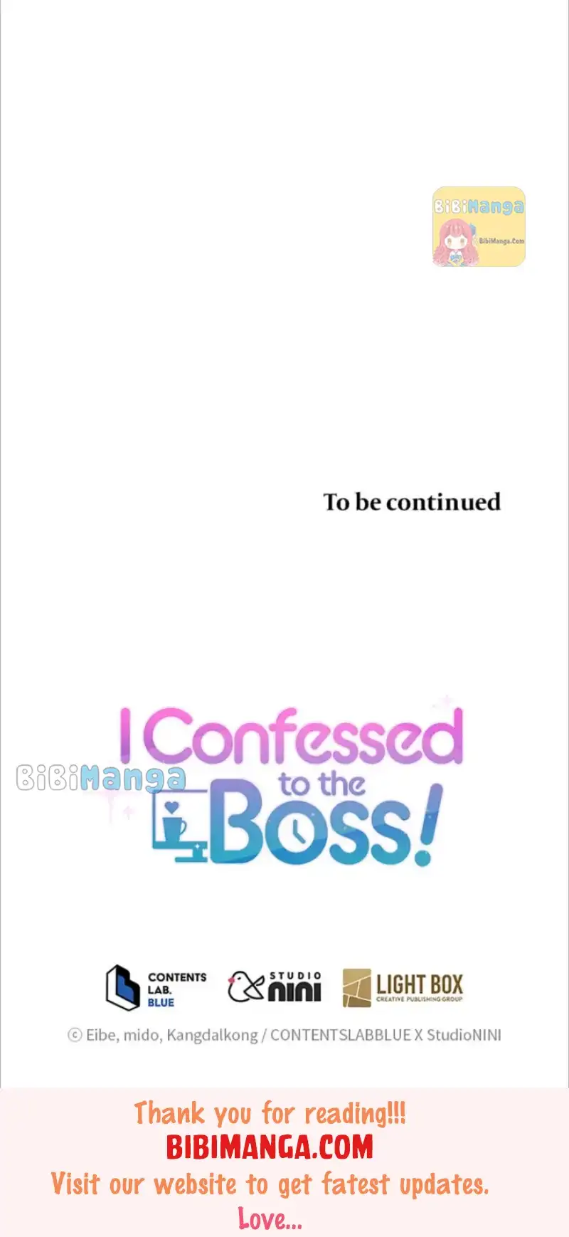 I Confessed to the Boss! Chapter 67 - page 73