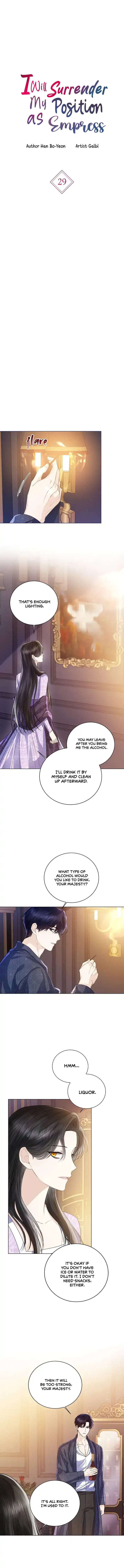 I Abdicate My Title of Empress Chapter 29 - page 3