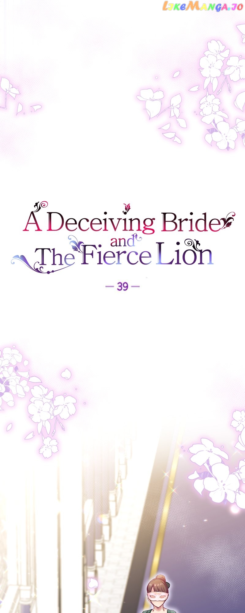 A Deceiving Bride and The Fierce Lion Chapter 39 - page 10