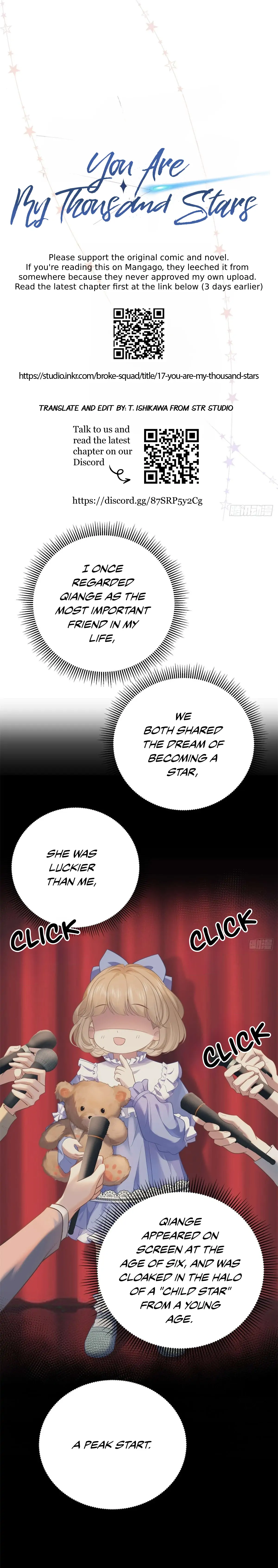 You Are My Thousand Stars Chapter 14 - page 1