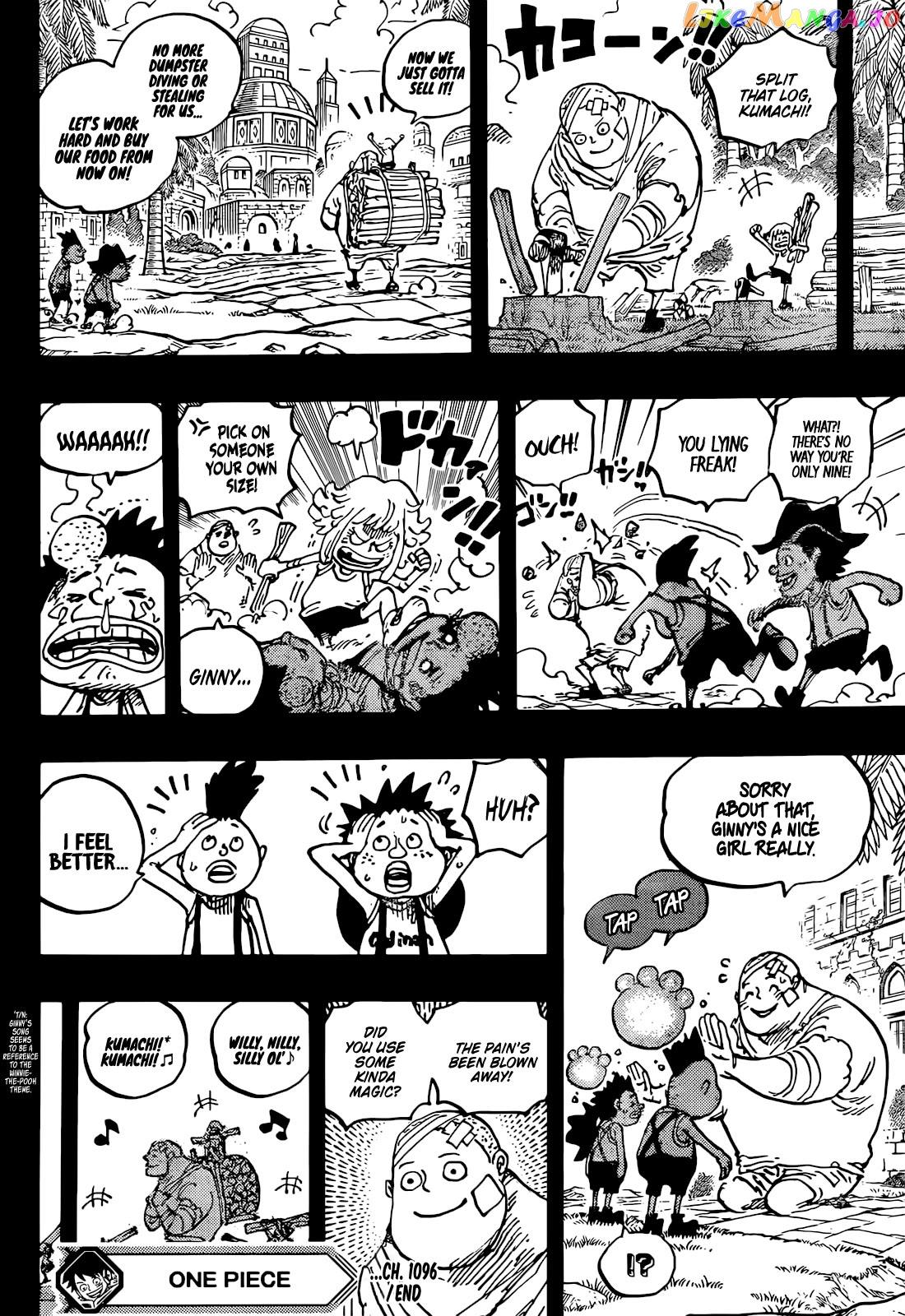 One Piece Chapter 1096 - page 14