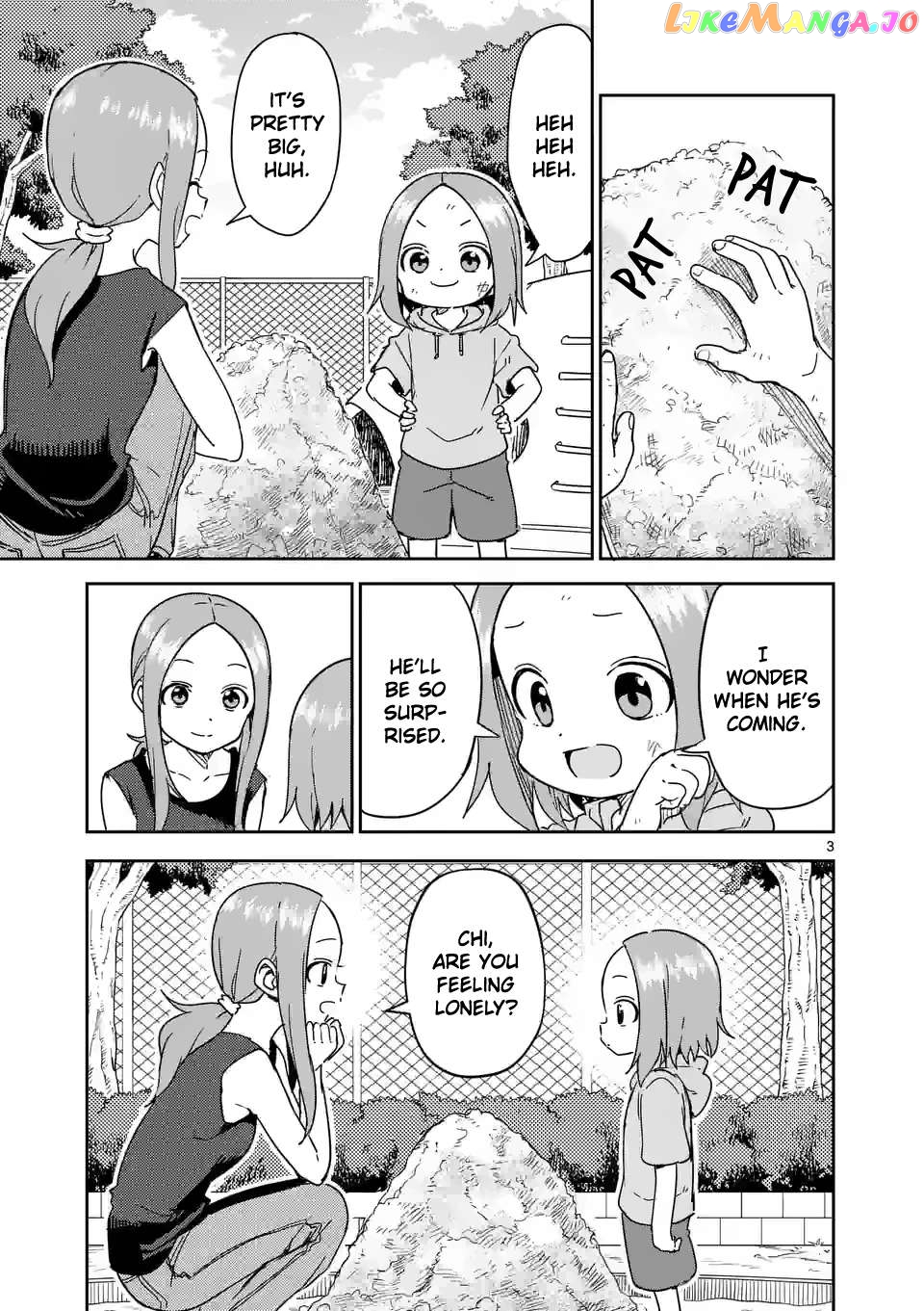 Karakai Jouzu no (Moto) Takagi-san Chapter 294 - page 3