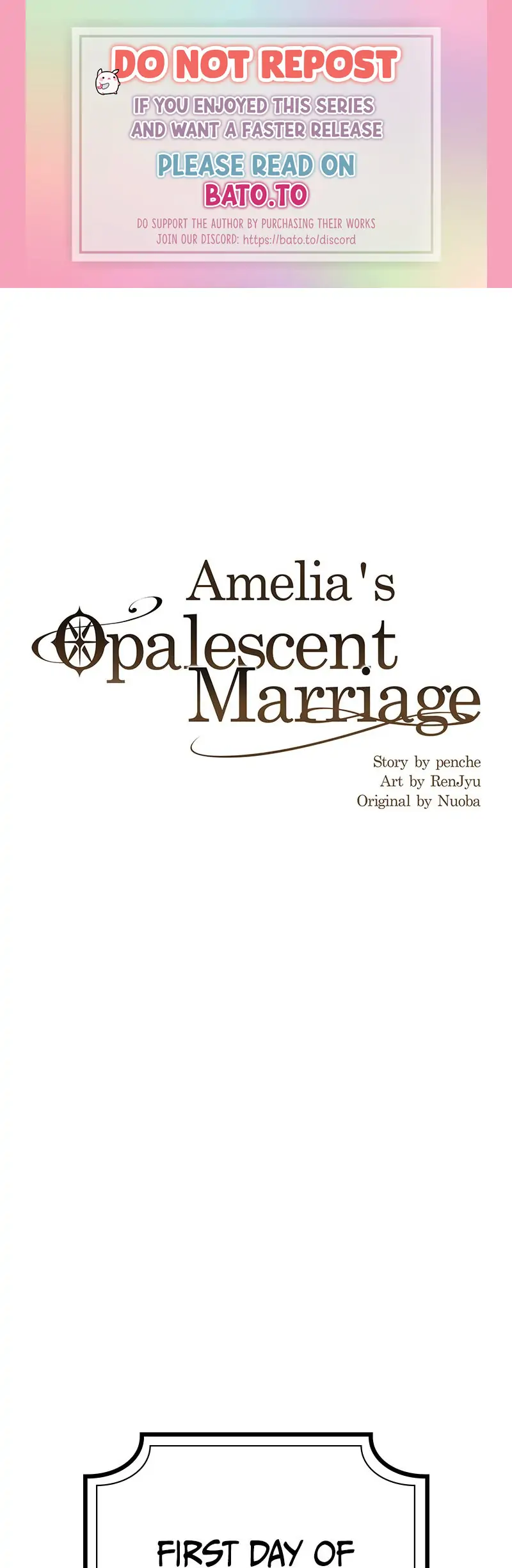 Amelia's Opalescent Marriage Chapter 25 - page 1