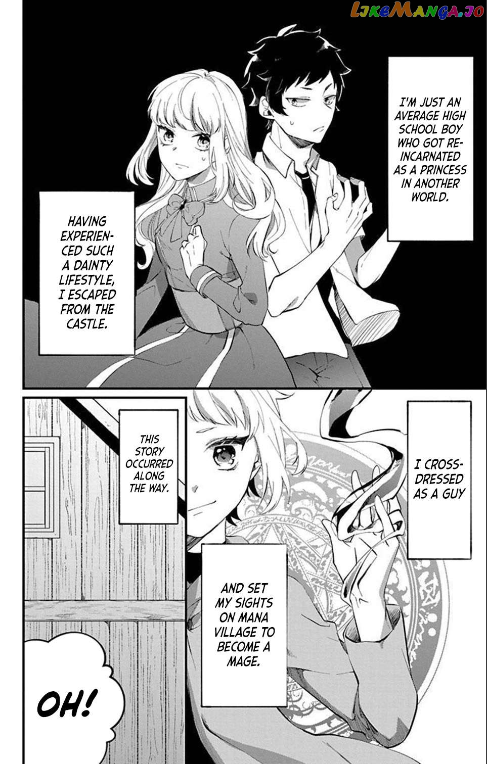 Tensei Shitara Hime Datta Node Dansou Joshi Kiwamete Saikyou Mahou Tsukai Mezasuwa Chapter 8.1 - page 2