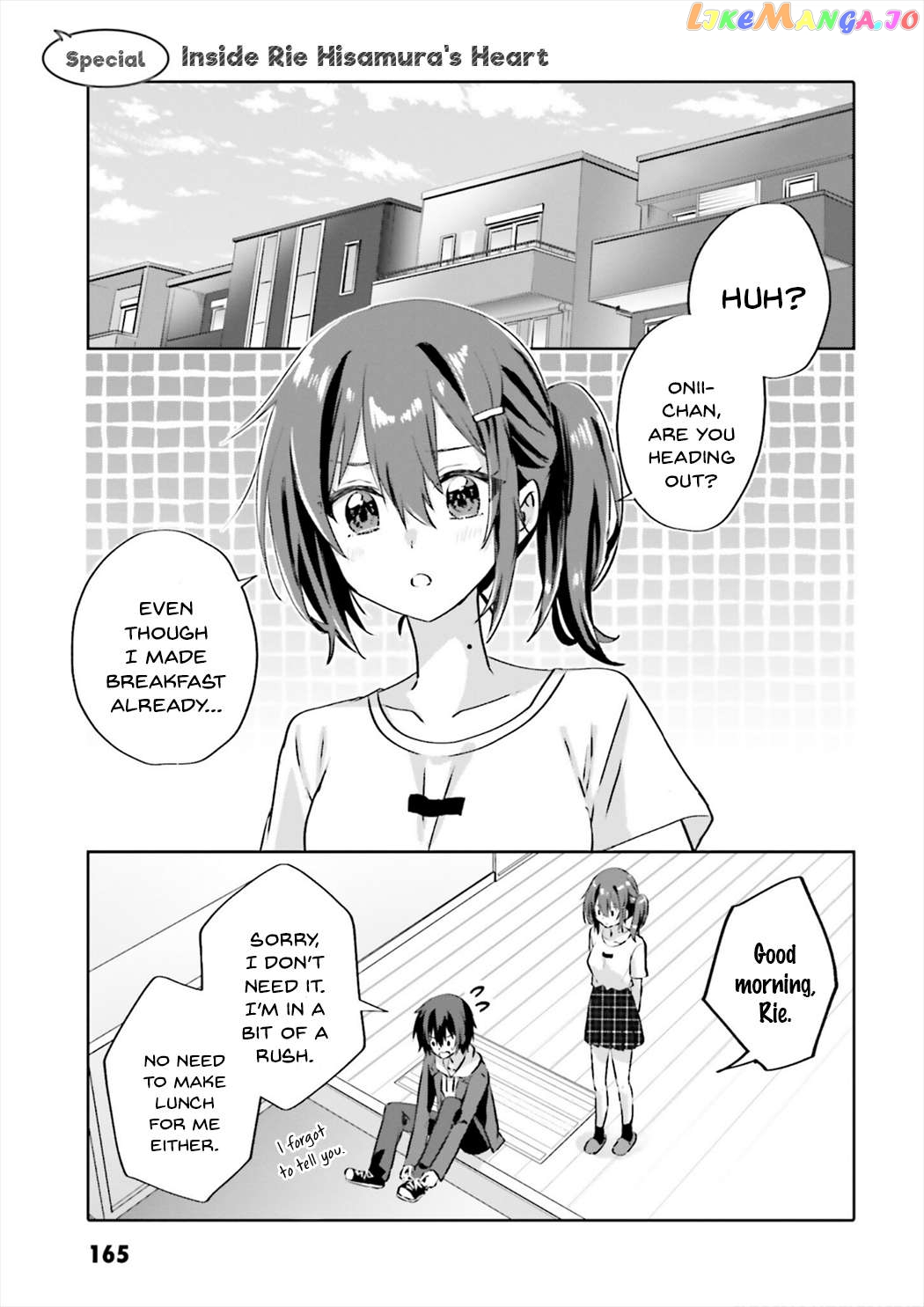 Since I’ve Entered the World of Romantic Comedy Manga, I’ll Do My Best to Make the Losing Heroine Happy. chapter 6.5 - page 1