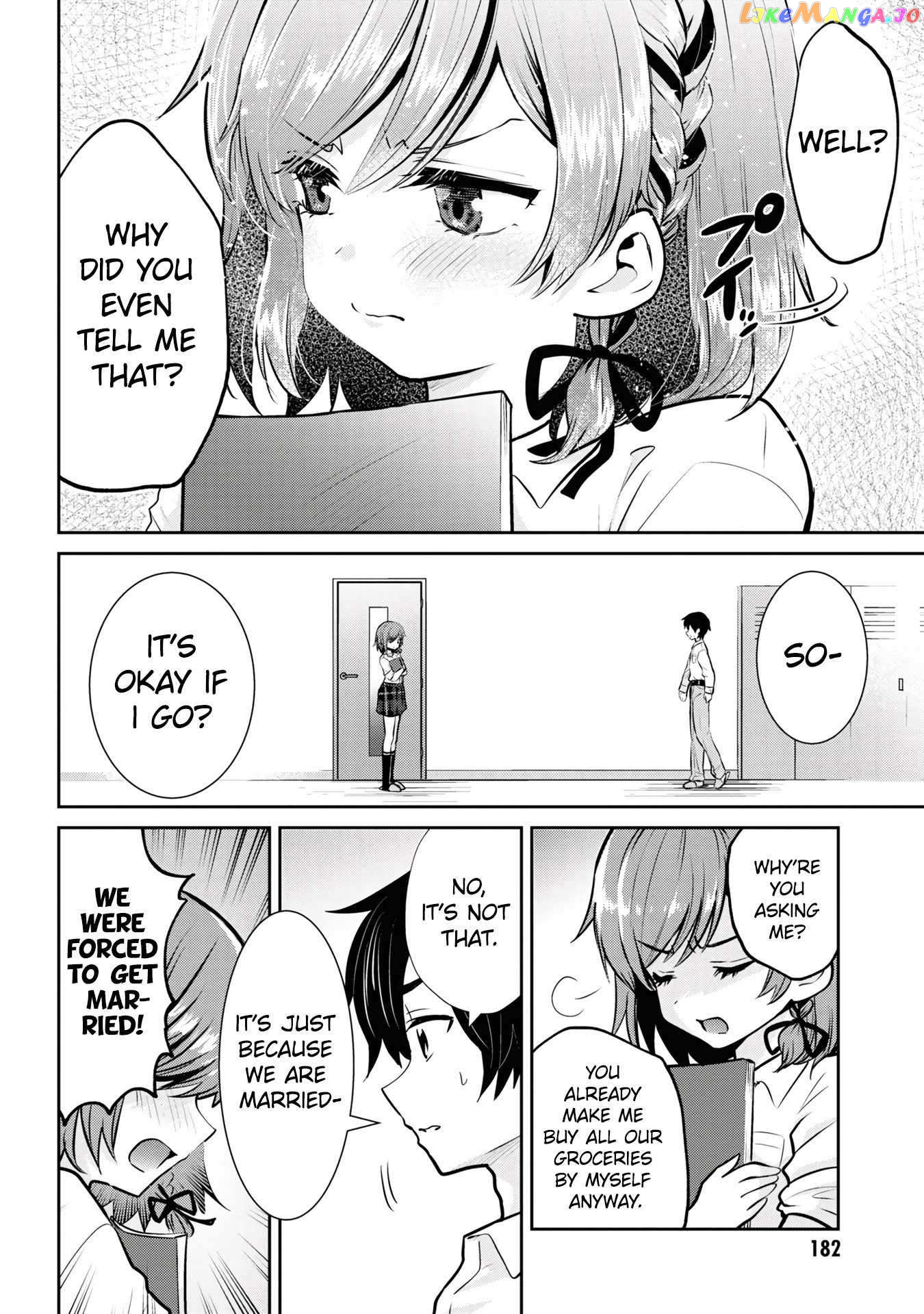 Class no Daikirai na Joshi to Kekkon Suru Koto ni Natta Chapter 17.1 - page 10