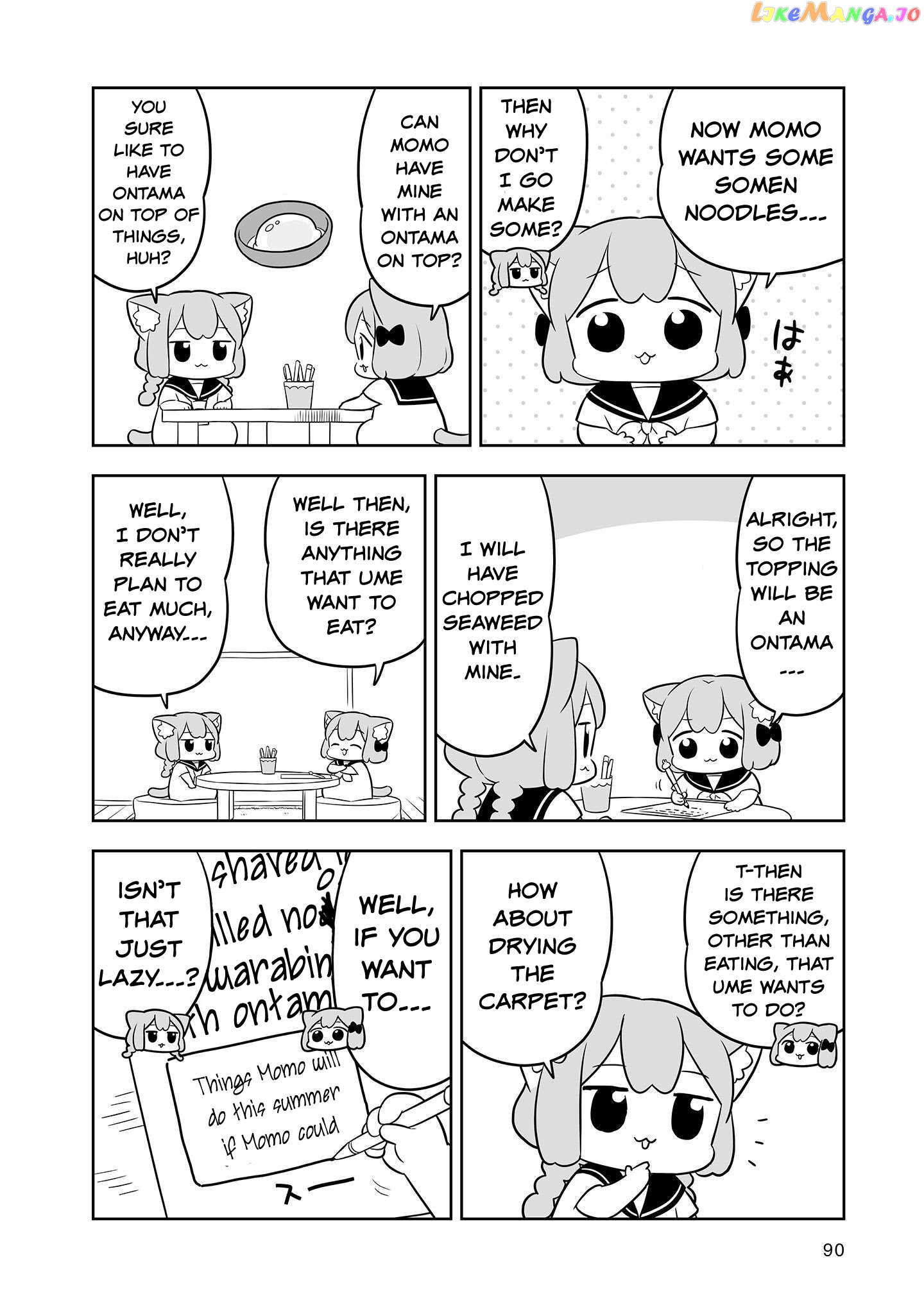 Ume To Momo No Futsuu No Kurashi Chapter 18 - page 6
