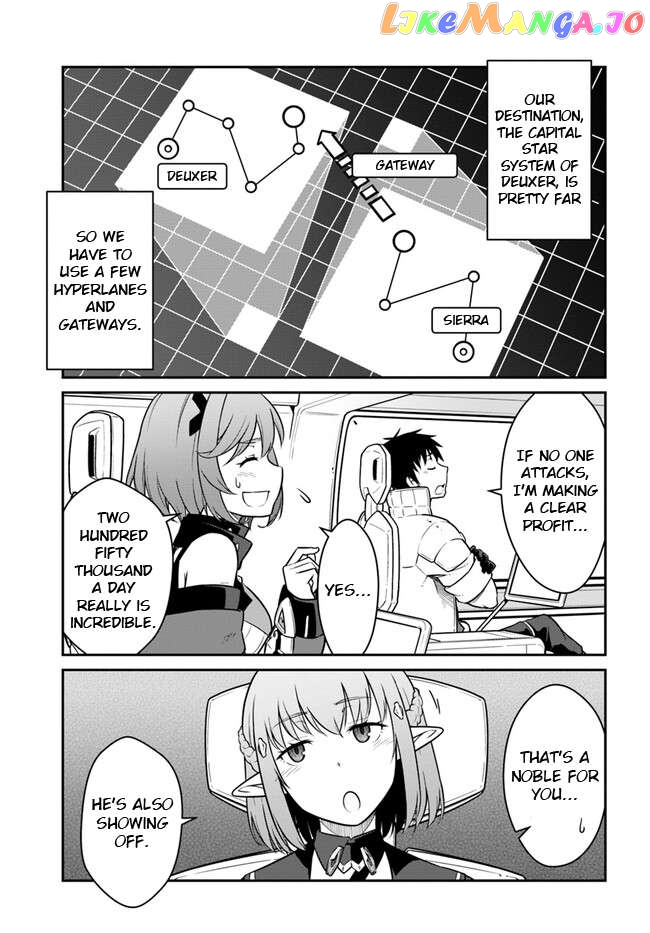 Mezametara Saikyou Soubi To Uchuusen-Mochi Datta No De, Ikkodate Mezashite Youhei Toshite Jiyuu Ni Ikitai chapter 36.1 - page 3