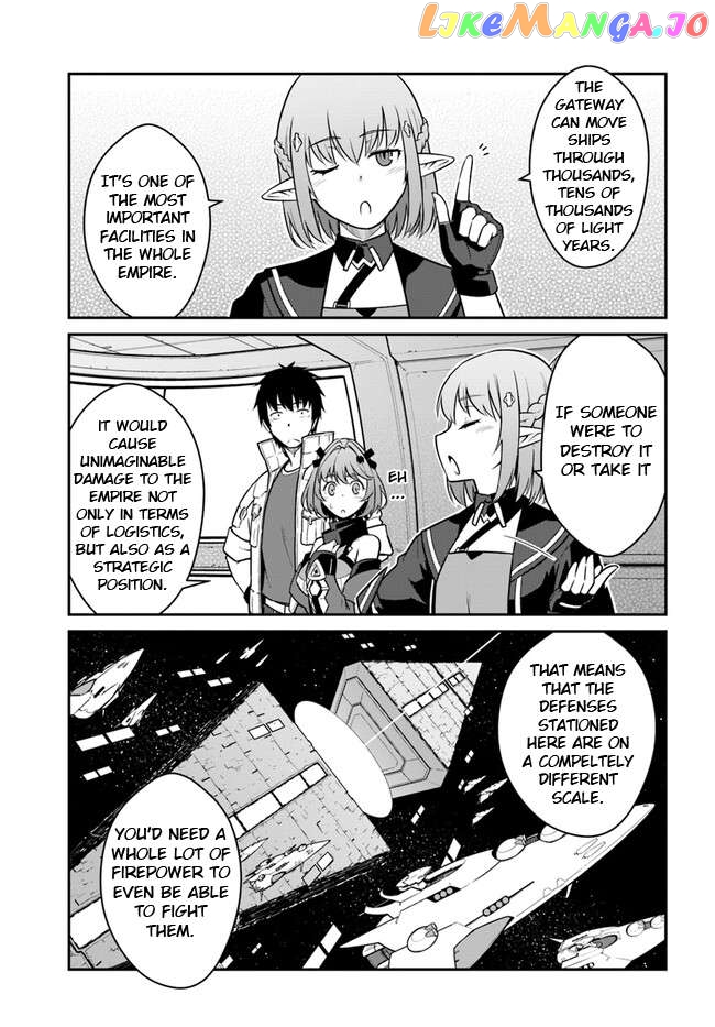 Mezametara Saikyou Soubi To Uchuusen-Mochi Datta No De, Ikkodate Mezashite Youhei Toshite Jiyuu Ni Ikitai chapter 36.1 - page 9