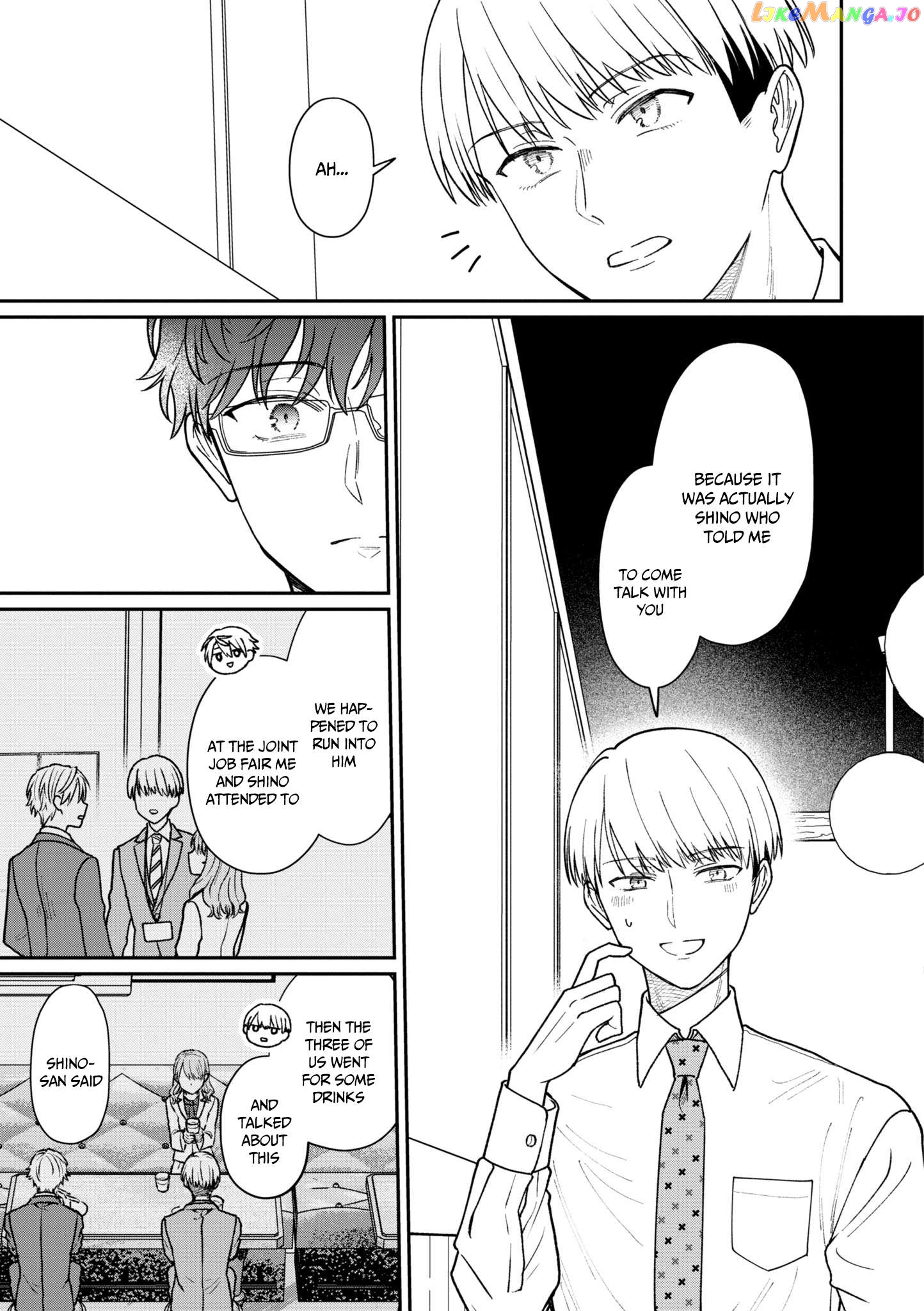 The New-Hire Who Could "Read" Emotions and the Unsociable Senpai Chapter 30 - page 10