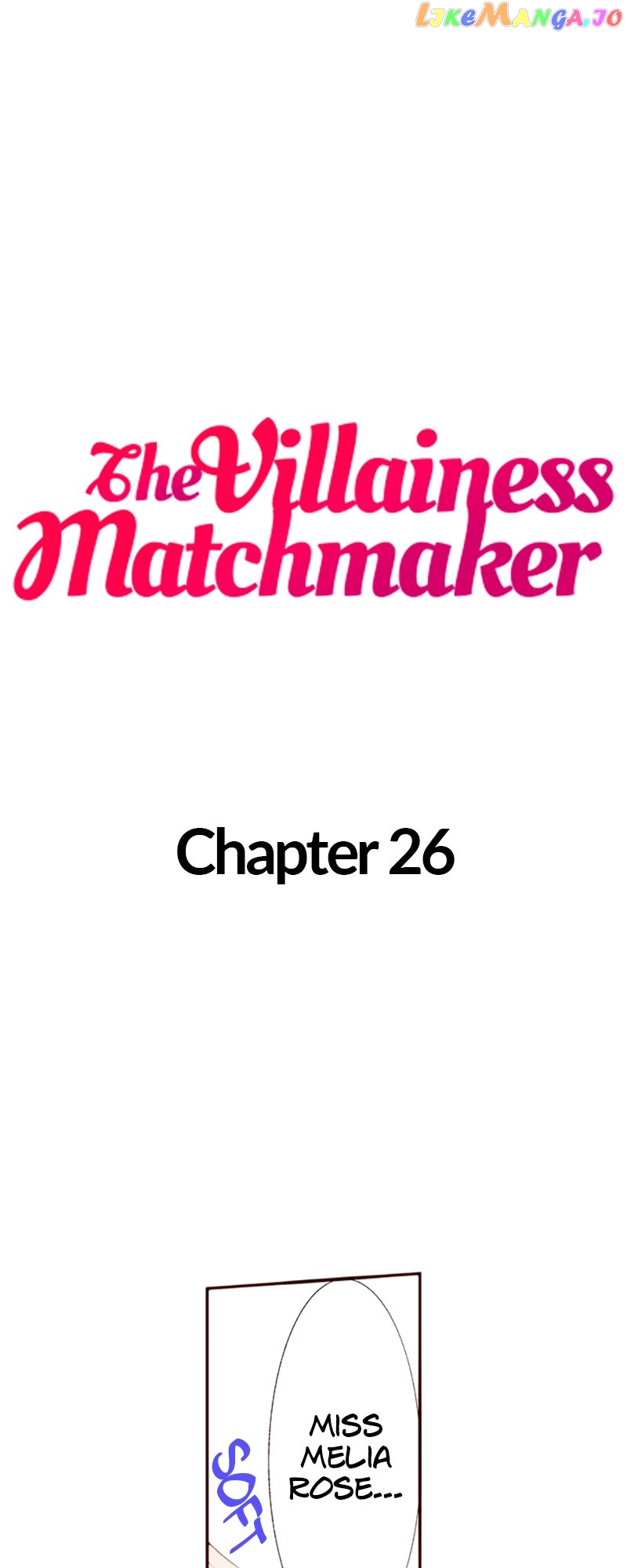 The Villainess Matchmaker Chapter 26 - page 1