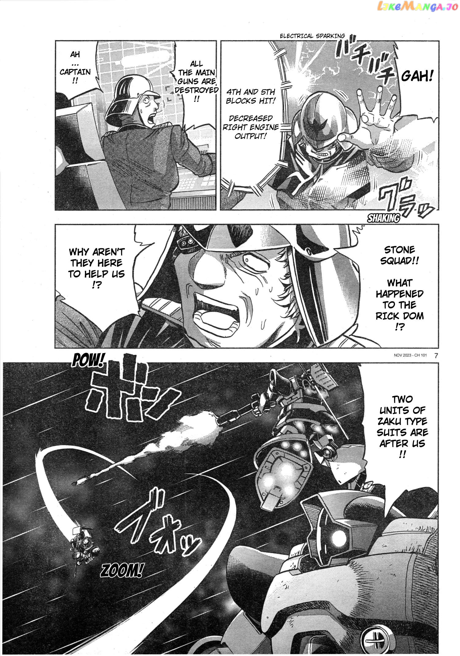 Mobile Suit Gundam Aggressor Chapter 101 - page 7