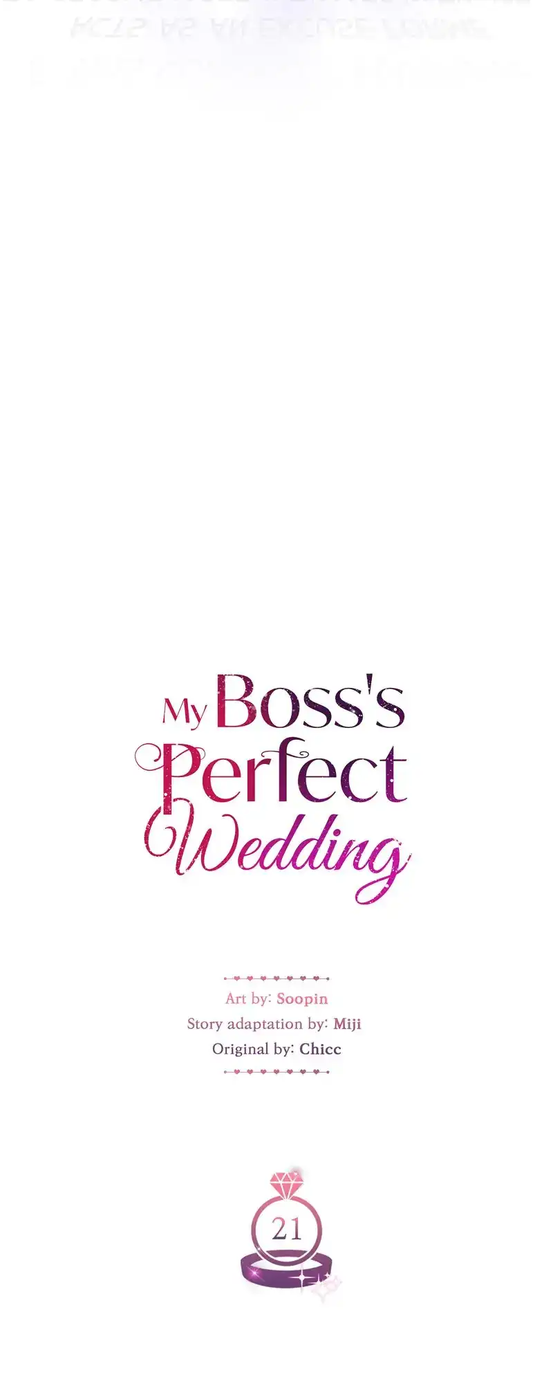 My Boss's Perfect Wedding Chapter 21 - page 3