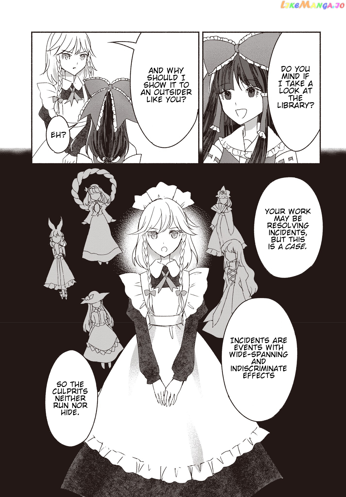 Touhou Chireikiden ~ Hansoku Tantei Satori chapter 1 - page 14