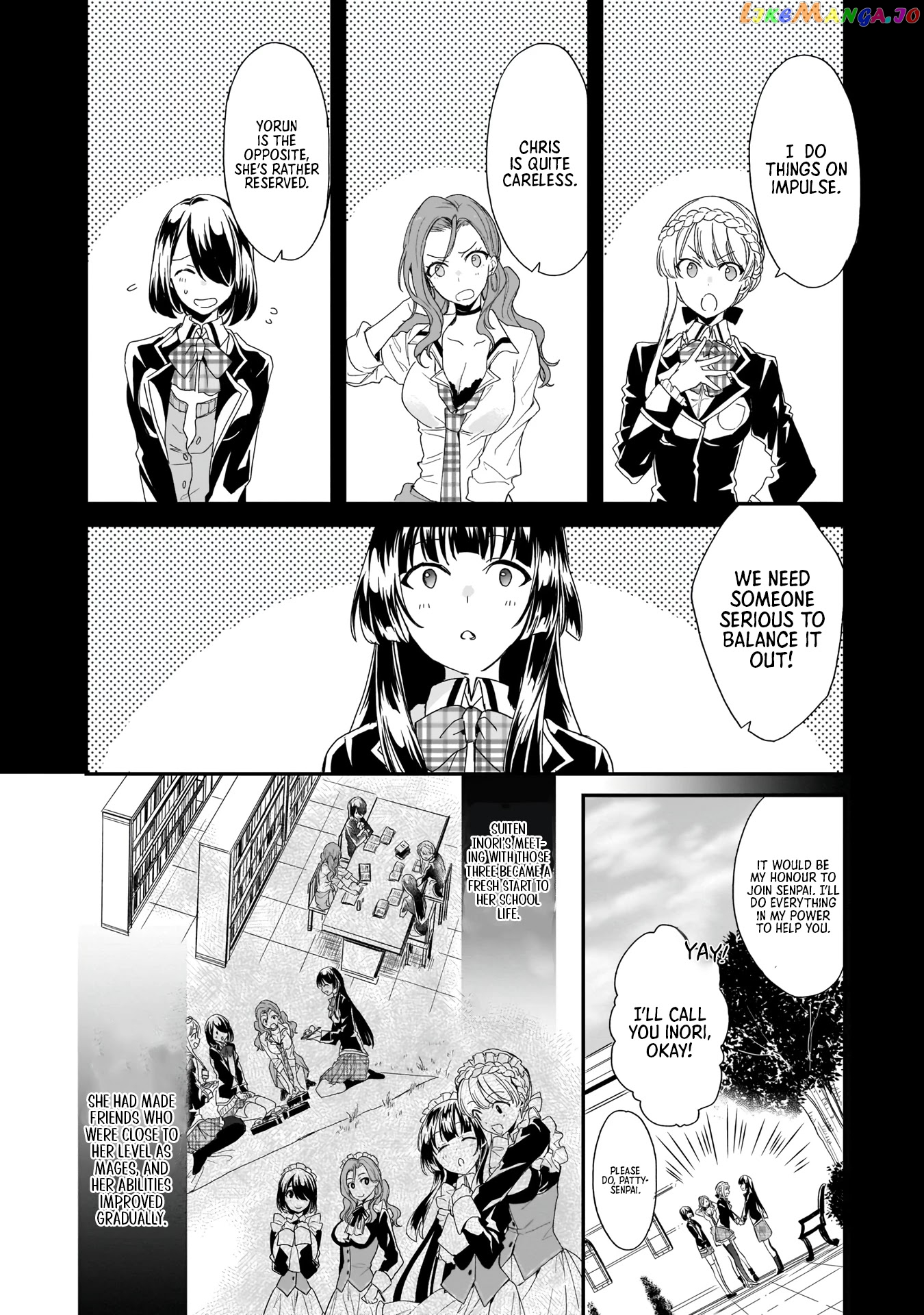 Trinity Seven: Anastasia Holy Story chapter 5 - page 5