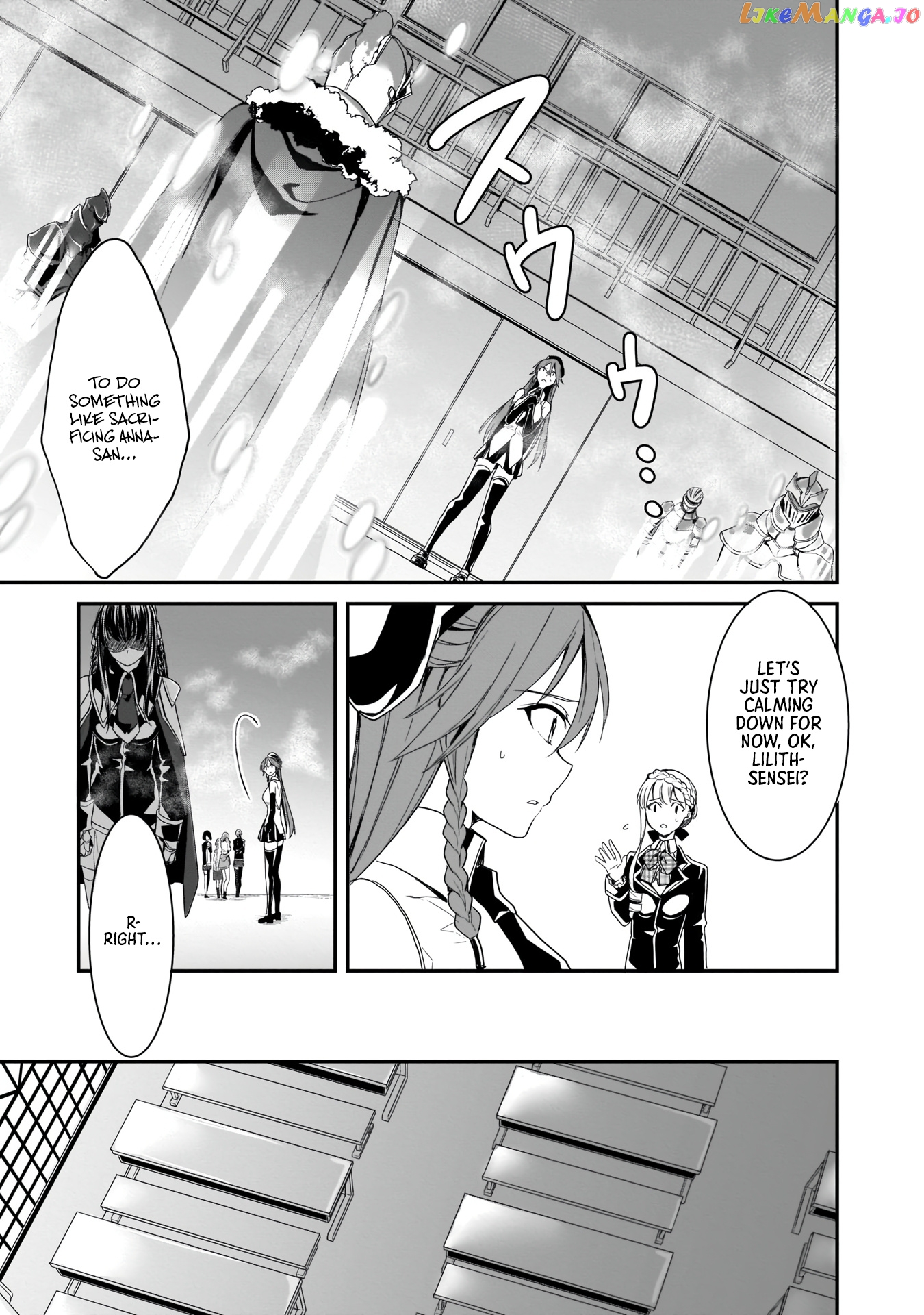 Trinity Seven: Anastasia Holy Story chapter 7 - page 8