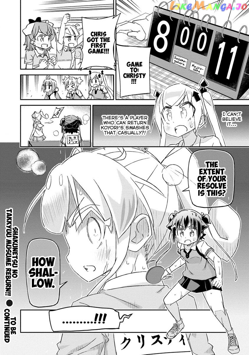 Shakunetsu No Takkyuu Musume Reburn!! chapter 3 - page 22