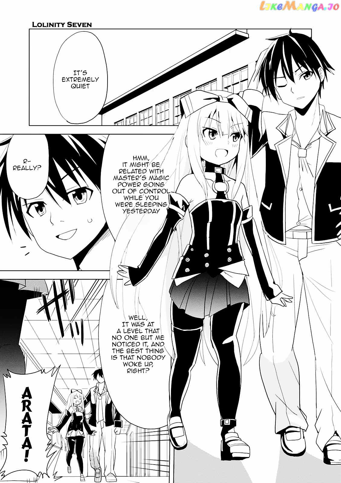 Trinity Seven – 7-Nin No Mahoutsukai Comic Anthology chapter 12 - page 2