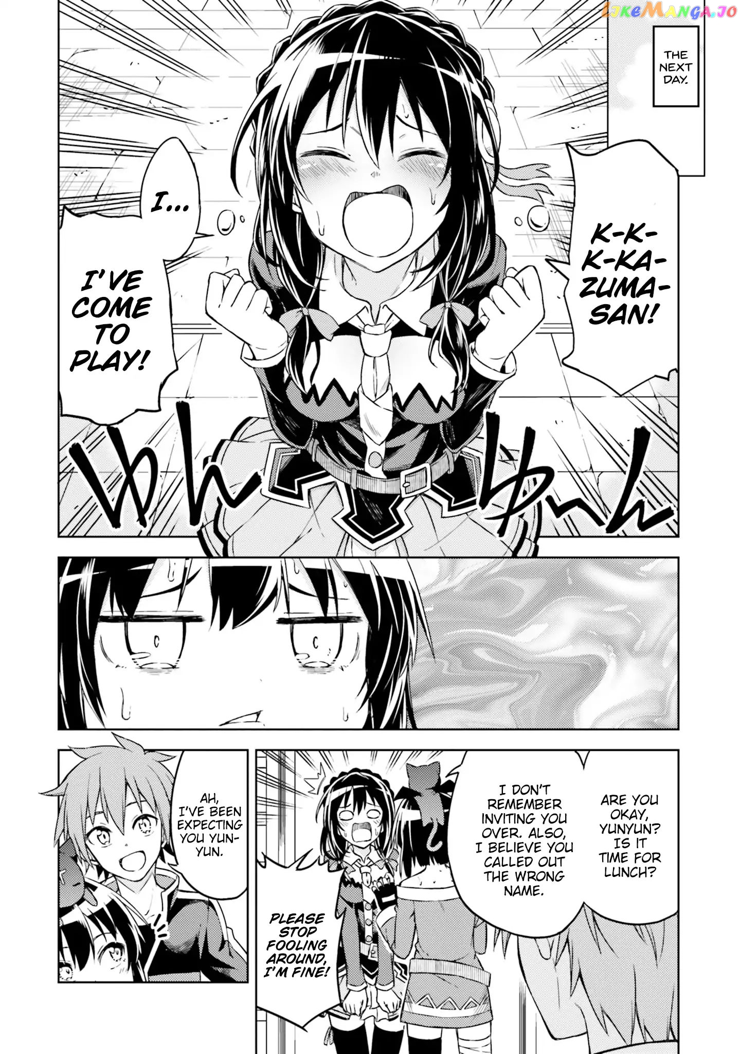 Kono Subarashii Sekai ni Shukufuku wo! Megumin Anthology Aka chapter 6 - page 3