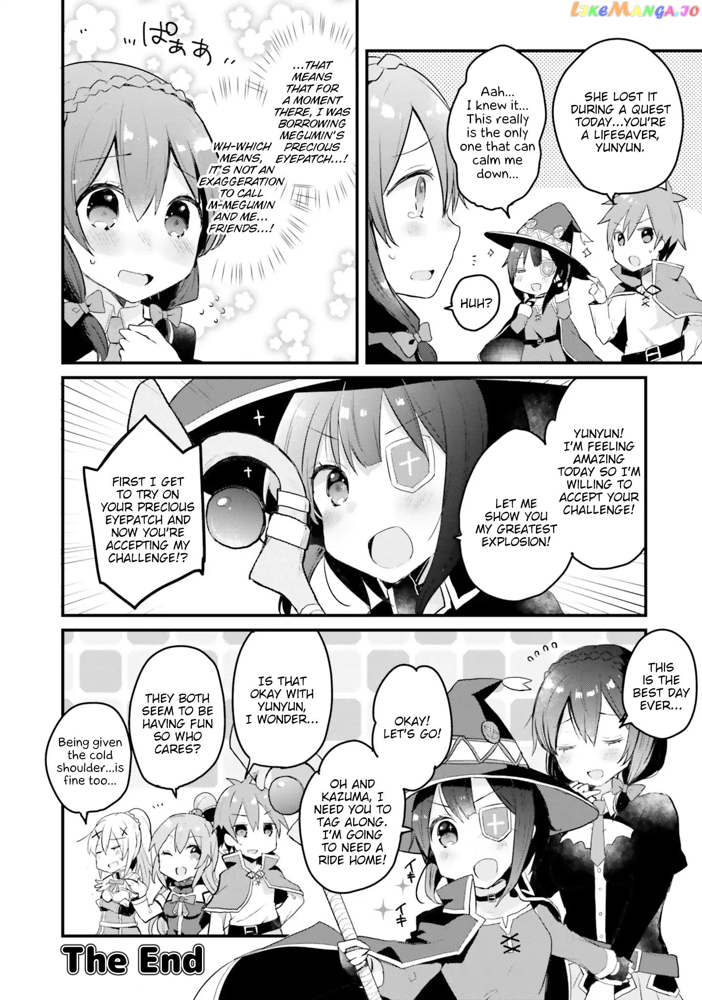 Kono Subarashii Sekai ni Shukufuku wo! Megumin Anthology Aka chapter 9 - page 8