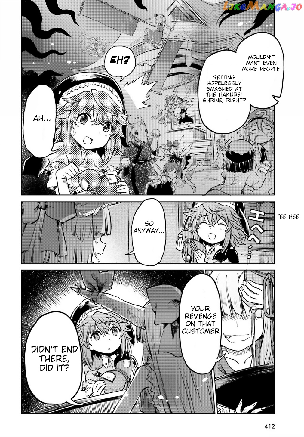 Touhou Suichouka ~ Lotus Eater-Tachi No Suisei chapter 15 - page 26