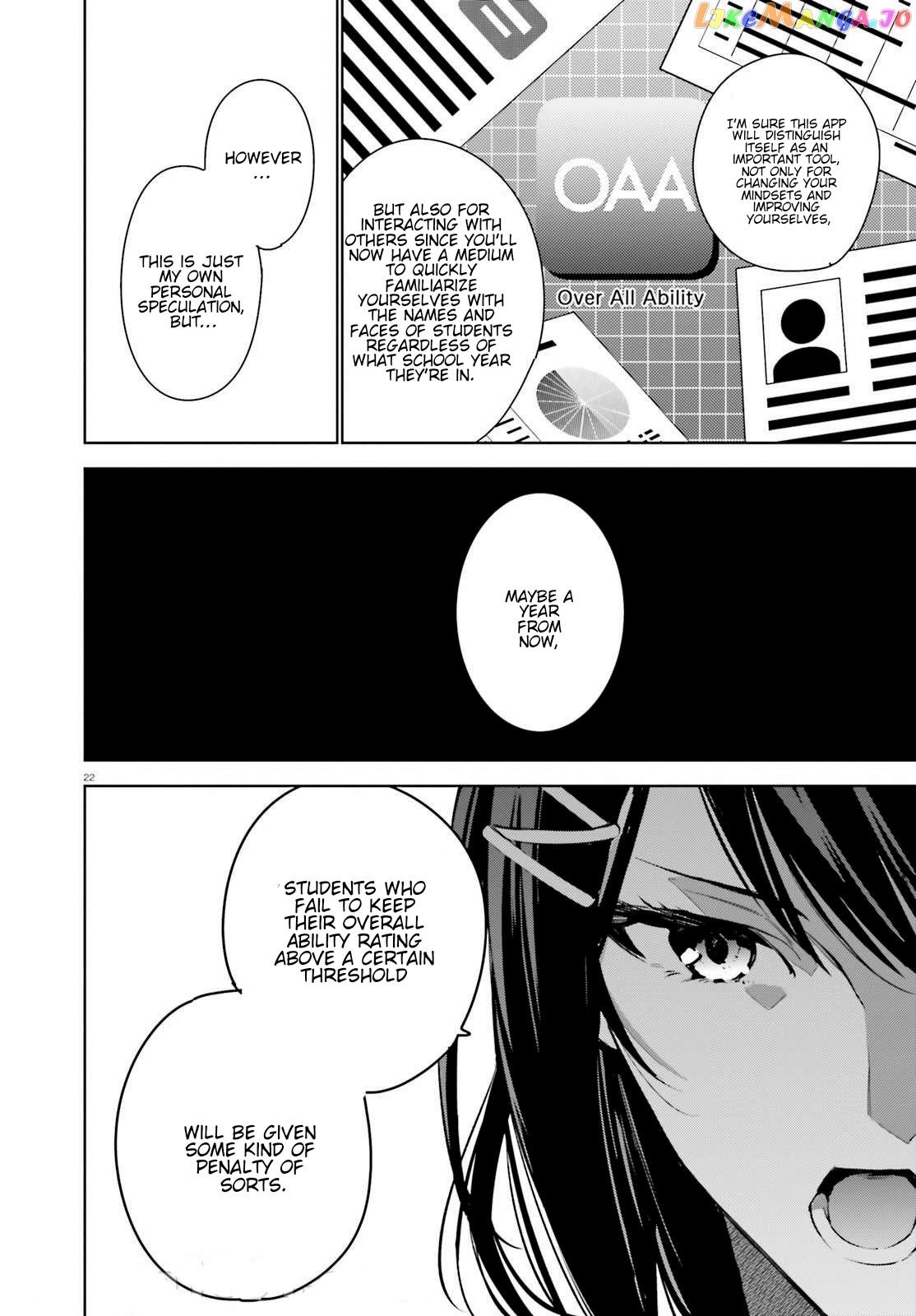 Youkoso Jitsuryoku Shijou Shugi No Kyoushitsu E: 2-Nensei-Hen chapter 1 - page 21