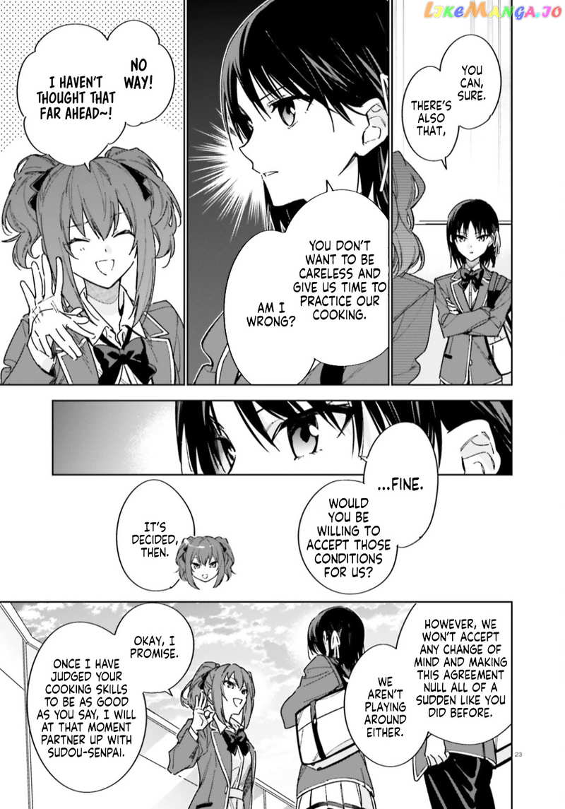 Youkoso Jitsuryoku Shijou Shugi No Kyoushitsu E: 2-Nensei-Hen chapter 5 - page 24