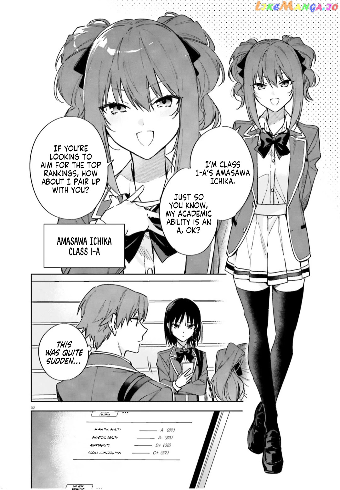 Youkoso Jitsuryoku Shijou Shugi No Kyoushitsu E: 2-Nensei-Hen chapter 5 - page 3