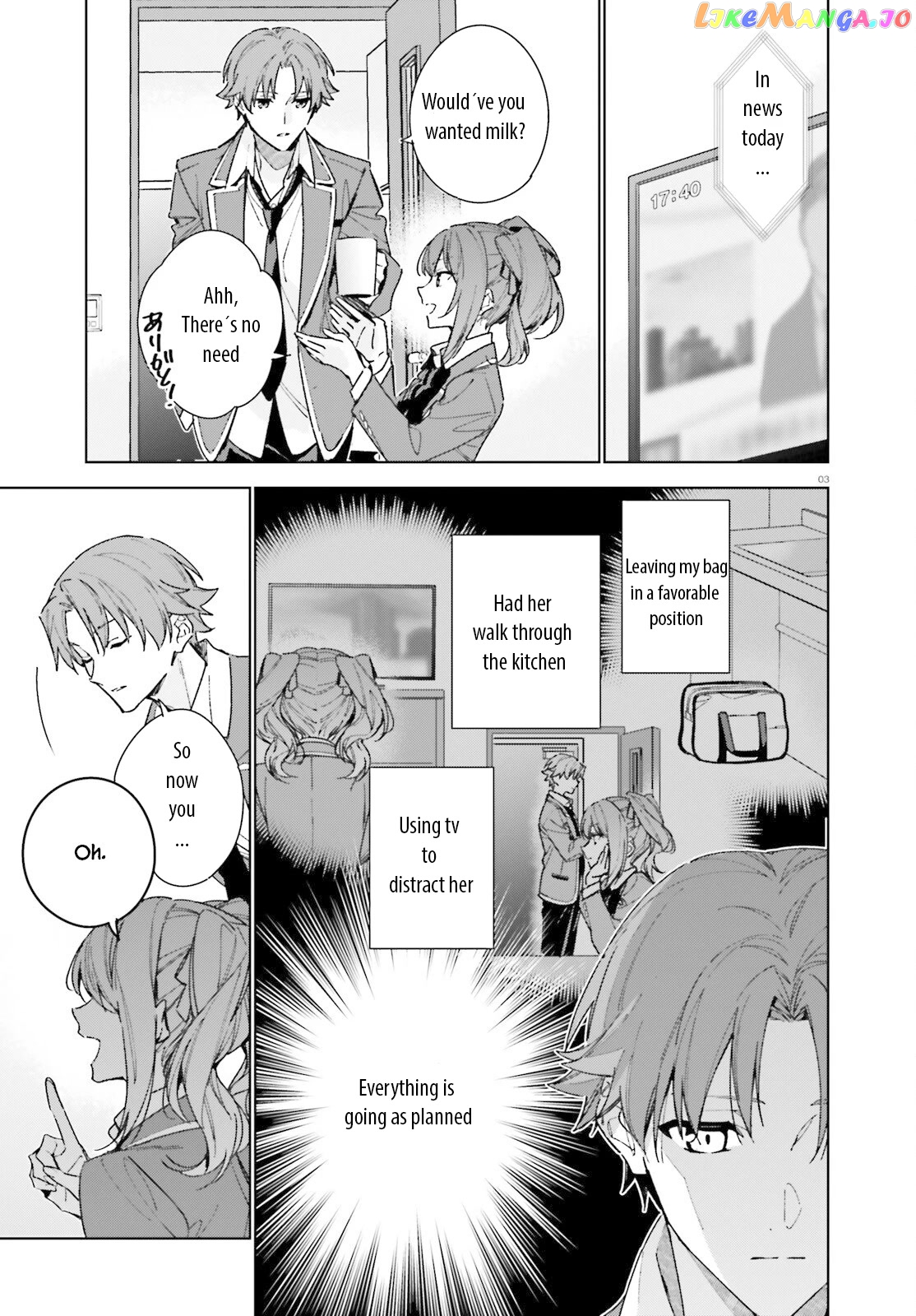 Youkoso Jitsuryoku Shijou Shugi No Kyoushitsu E: 2-Nensei-Hen chapter 8 - page 3