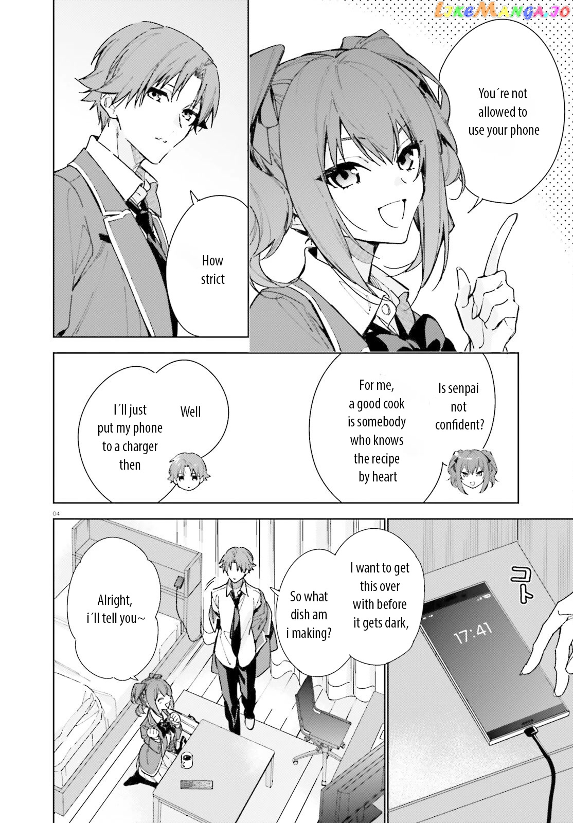 Youkoso Jitsuryoku Shijou Shugi No Kyoushitsu E: 2-Nensei-Hen chapter 8 - page 4