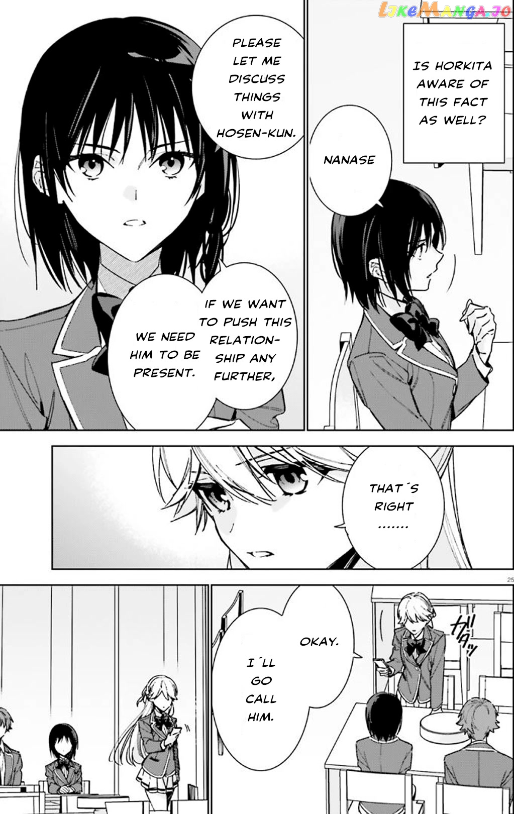 Youkoso Jitsuryoku Shijou Shugi No Kyoushitsu E: 2-Nensei-Hen chapter 9 - page 25