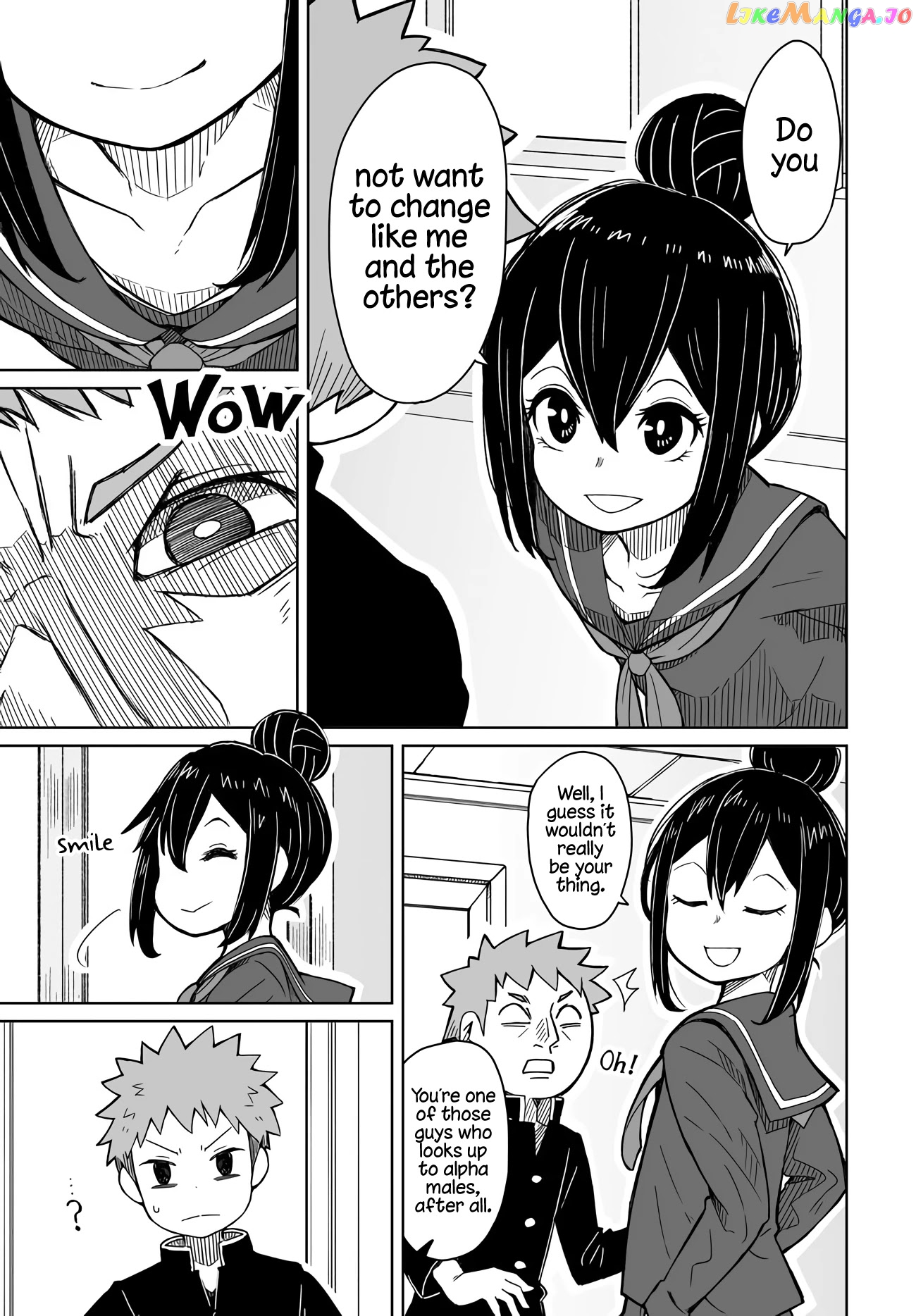 I'm the Only One Not Crossdressing!? chapter 1 - page 9