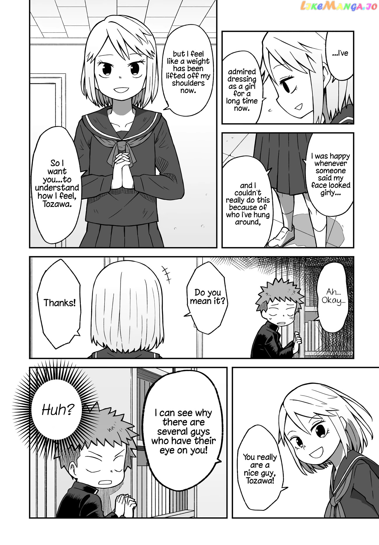 I'm the Only One Not Crossdressing!? chapter 3 - page 9