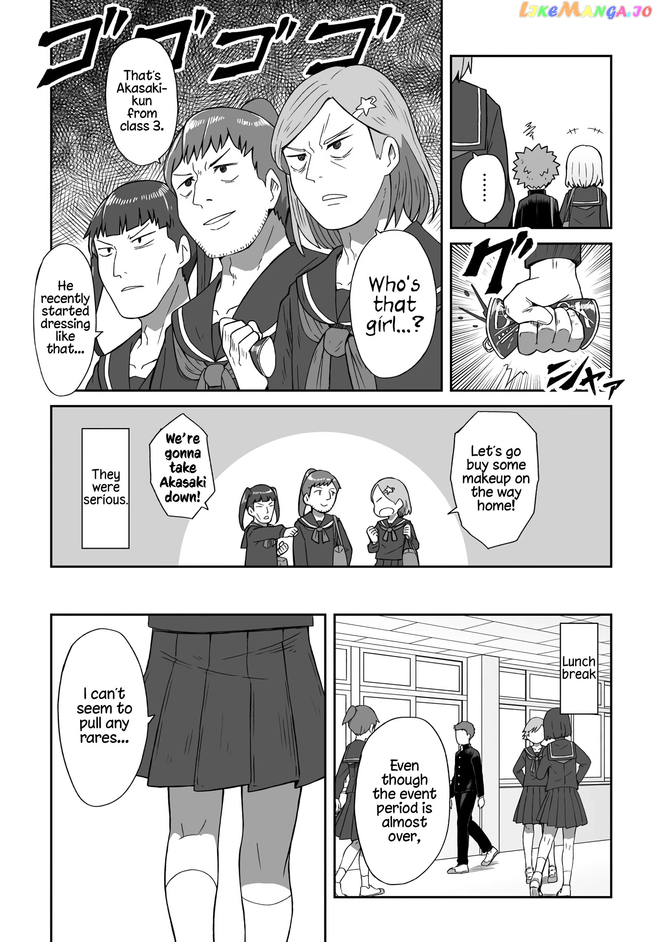 I'm the Only One Not Crossdressing!? chapter 4 - page 2